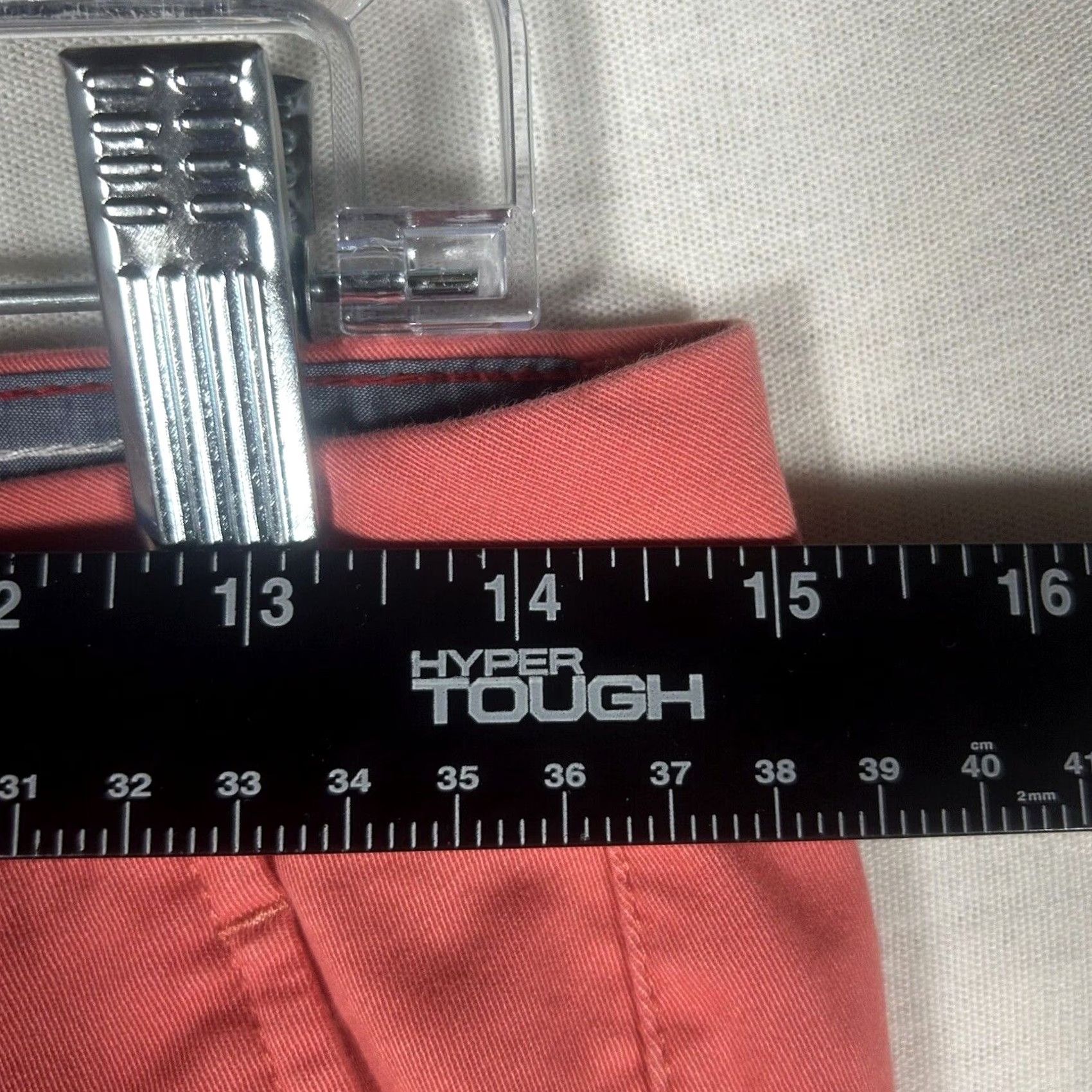 Tommy Hilfiger Tommy Hilfiger Pants Regular Fit Size 2 Mid Rise Pink Chino Women's Straight Button Zipper Elastic Stretch Casual Vector 2 Size 26" / US 2 / IT 38 - 6 Thumbnail