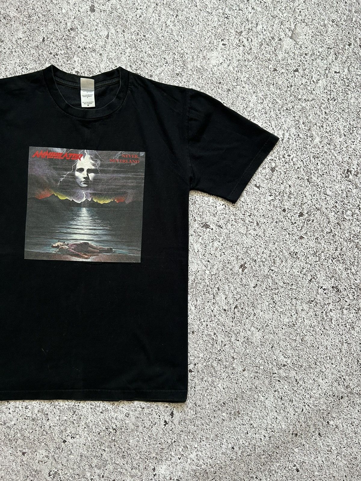Band Tees × Vintage Vintage 2000’s Annihilator Never Neverland Rock Band T-Shirt Size US M / EU 48-50 / 2 - 4 Thumbnail