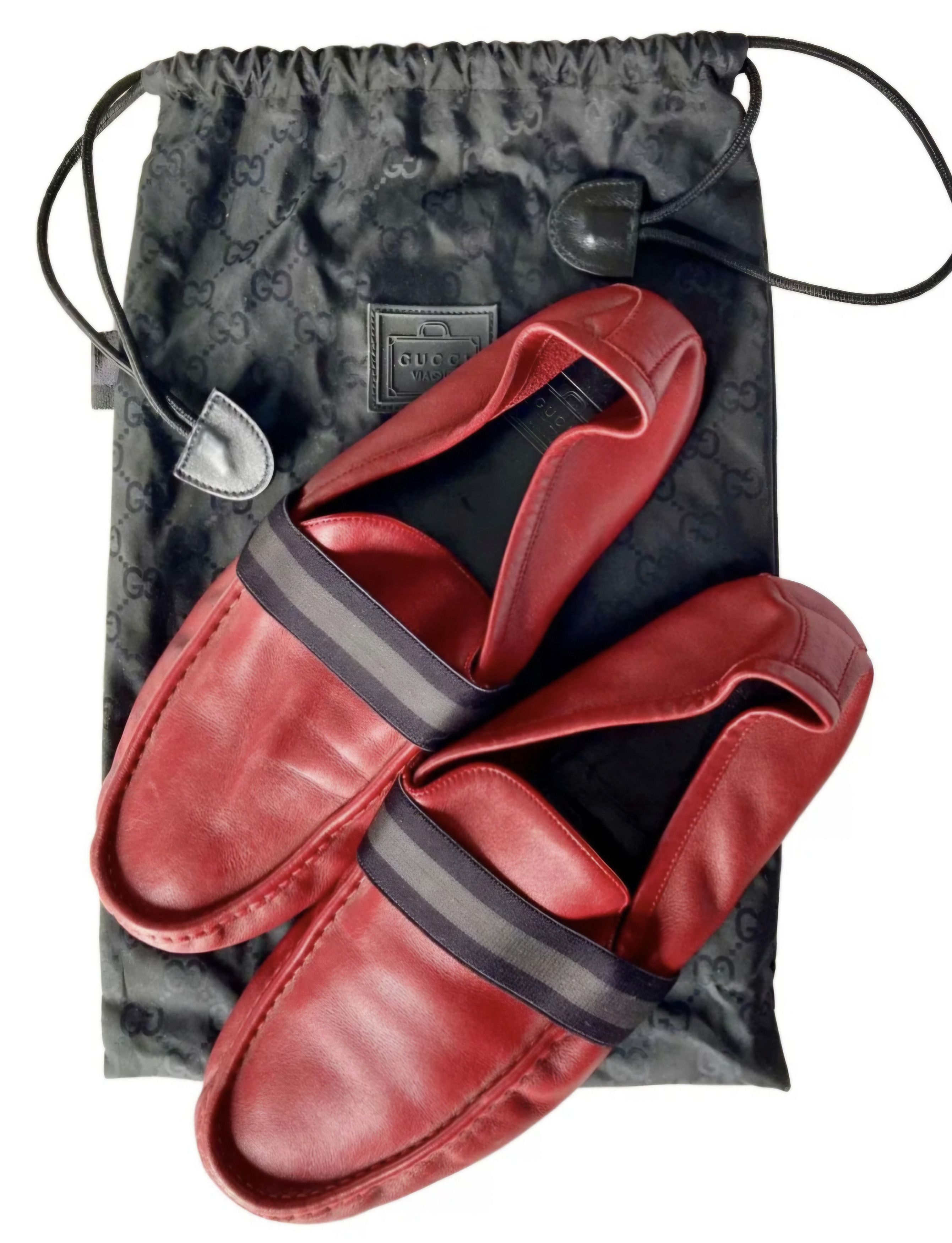 Gucci Gucci leather flats Size US 10 / EU 43 - 1 Thumbnail