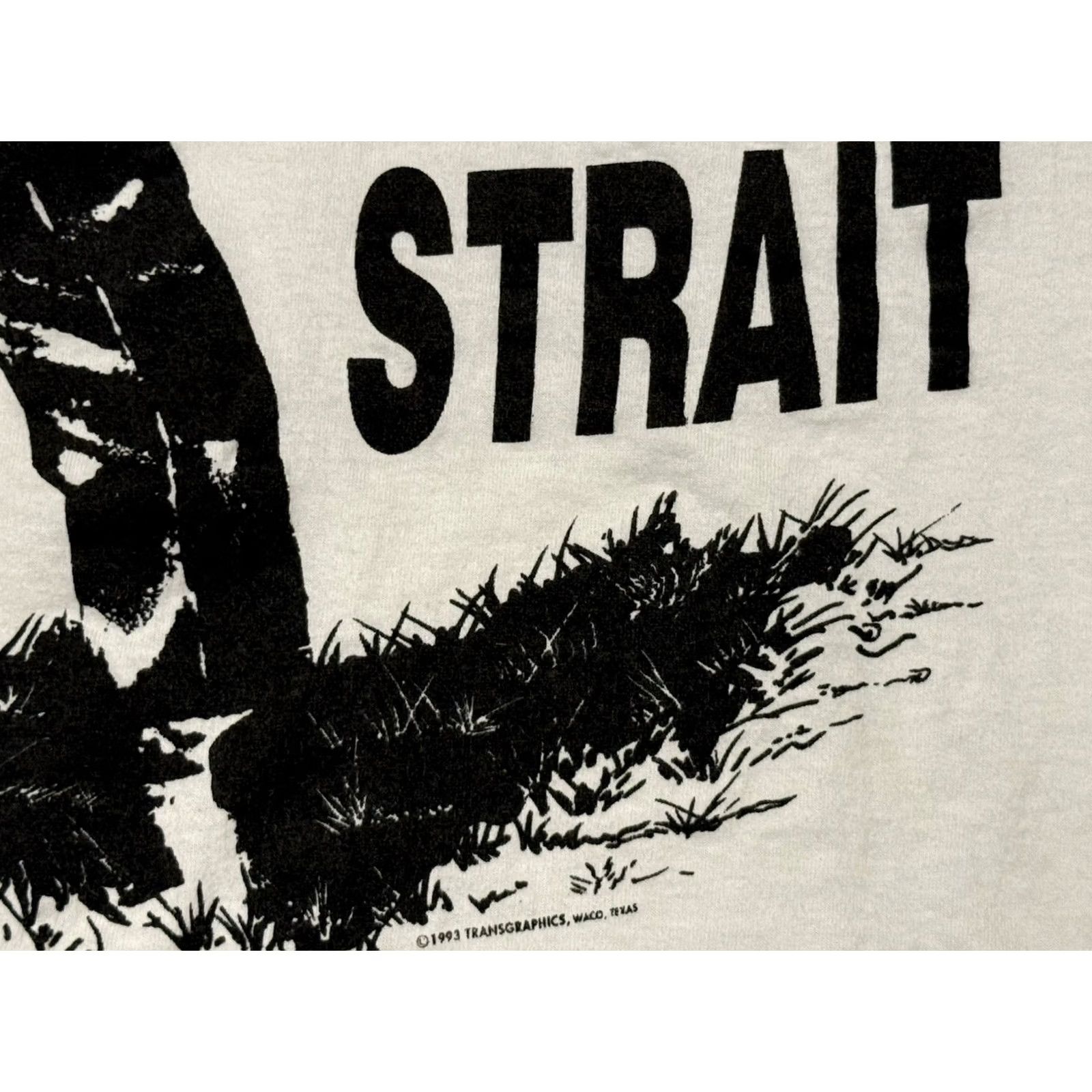 George VINTAGE George Strait x Bud Light Promo Shirt XLT Men T-Shirt White Crew Neck 90s Graphic Print Logo Short Sleeve Texas USA Budweiser Western Size US XL / EU 56 / 4 - 5 Thumbnail
