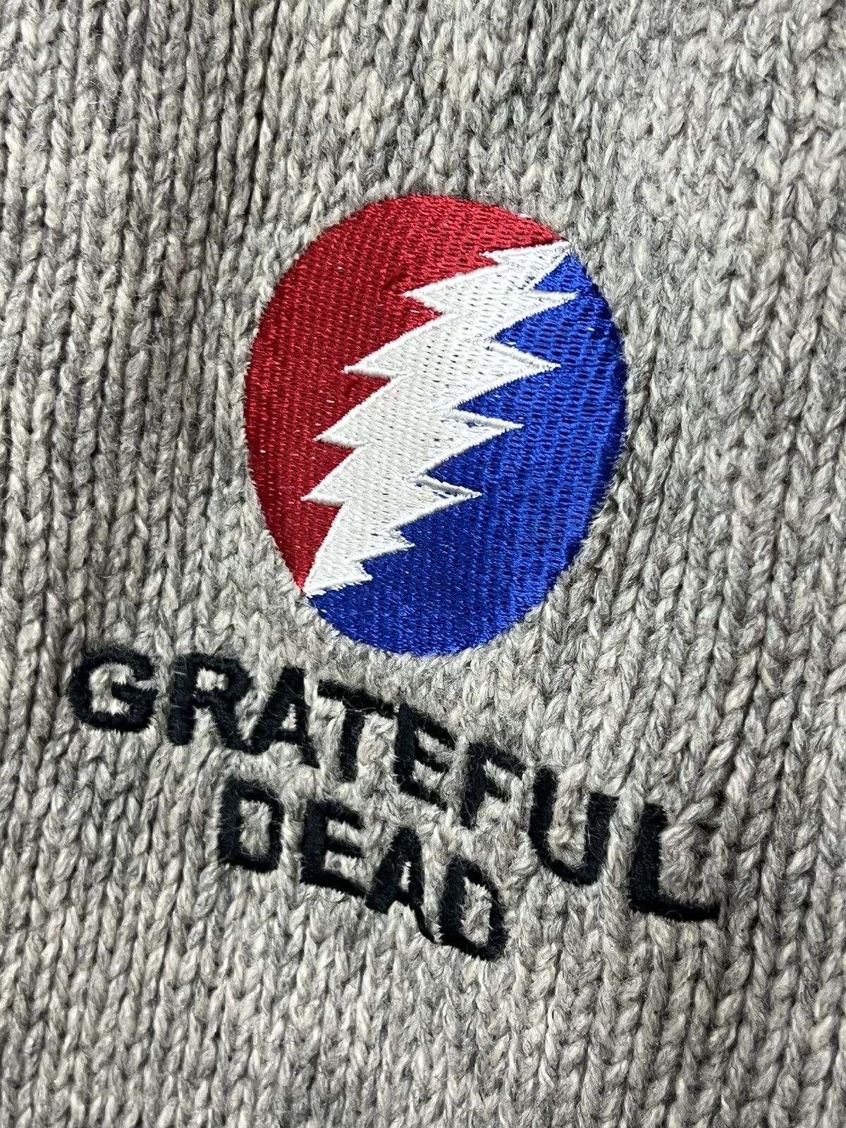 Grateful Dead × Vintage Grateful Dead vintage sweatshirt knitted hoodie Size US M / EU 48-50 / 2 - 6 Thumbnail