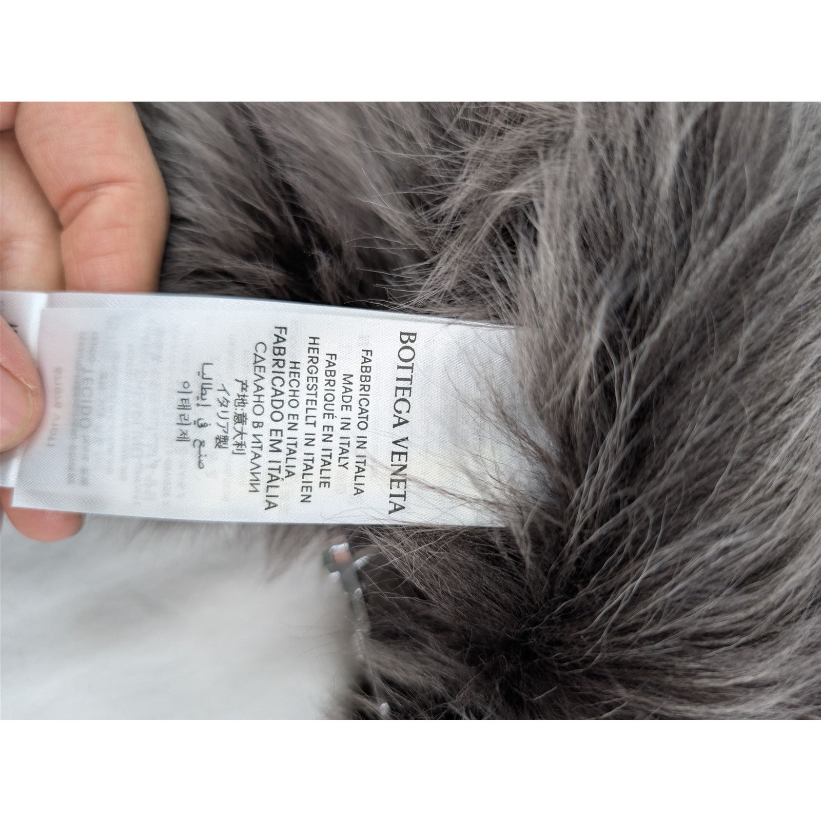 Bottega Veneta o1rshd1 Size: 7 /DUP/ Men Bleached Toscana Shearling Gloves Size ONE SIZE - 15 Thumbnail