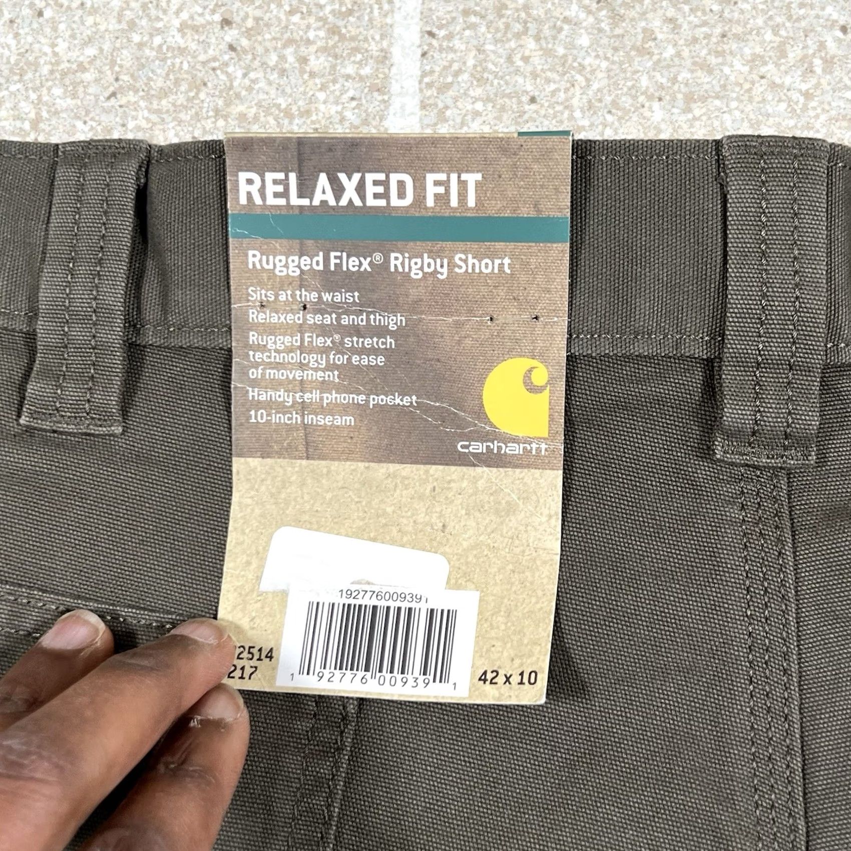 Carhartt Carhartt Cargo Shorts Gray 42 Relaxed Fit Rugged Flex Men NWT 102514 217 Size US 42 / EU 58 - 3 Thumbnail