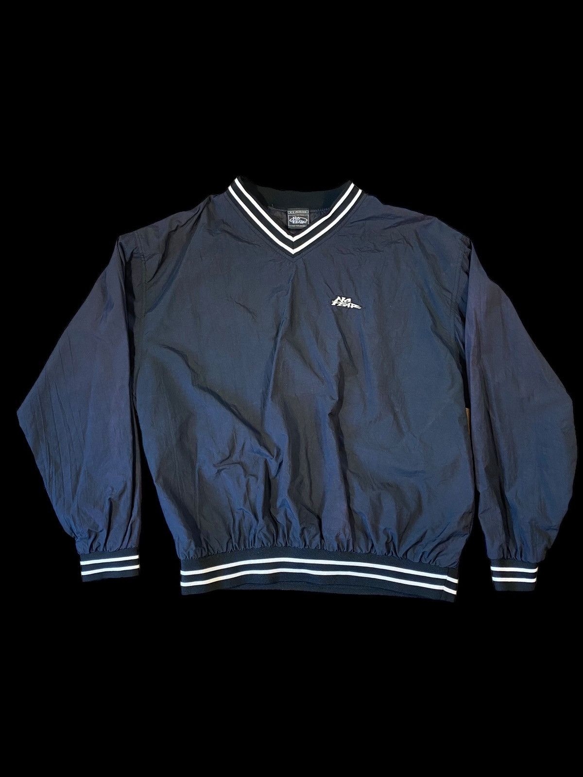 No Fear × Vintage No Fear Windbreaker XLLong Sleeve V Neck Pullover Y2K Size US XL / EU 56 / 4 - 2 Thumbnail