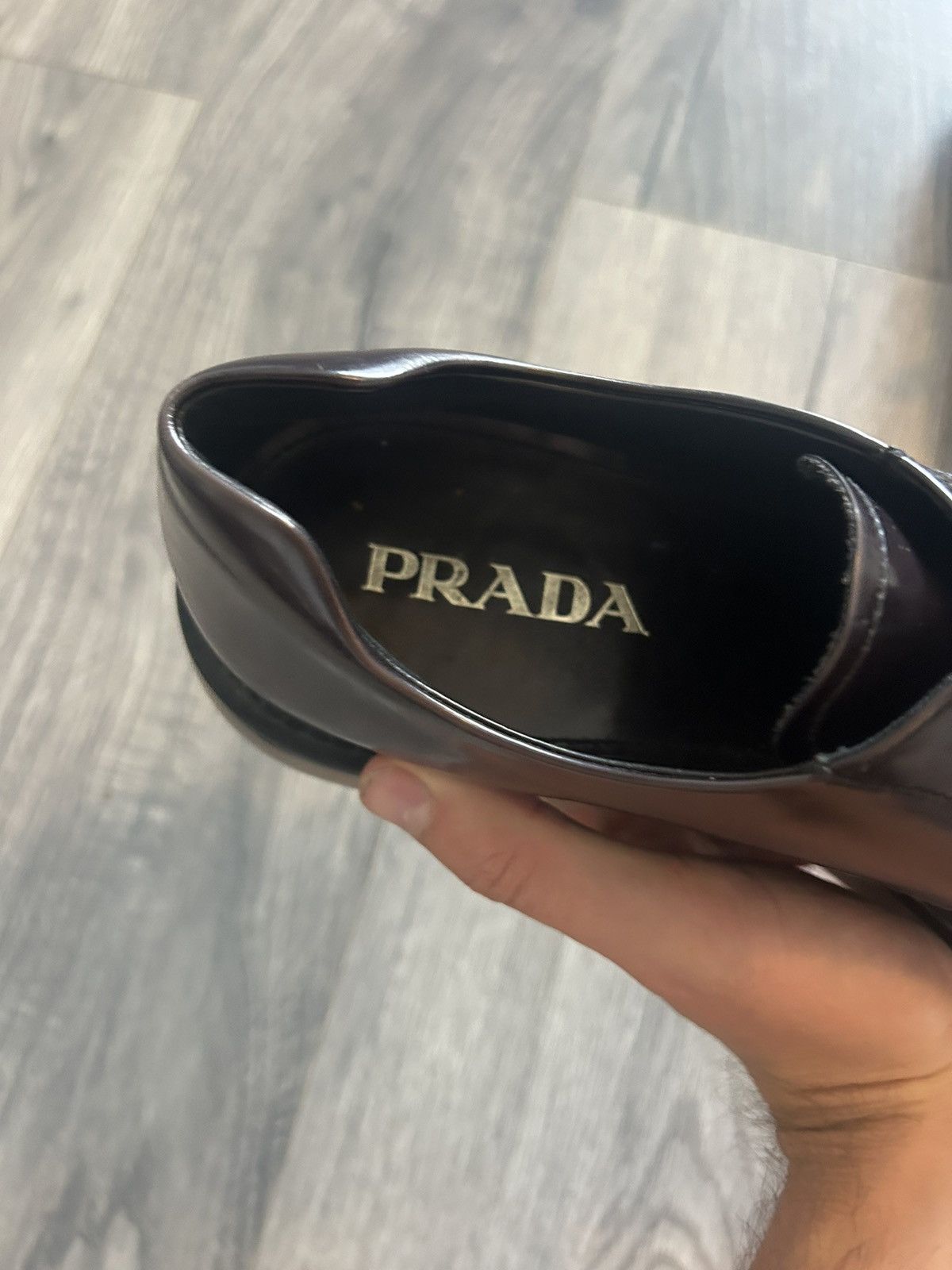 Prada Platform Sole Derby Shoes Size US 9 / EU 42 - 10 Thumbnail