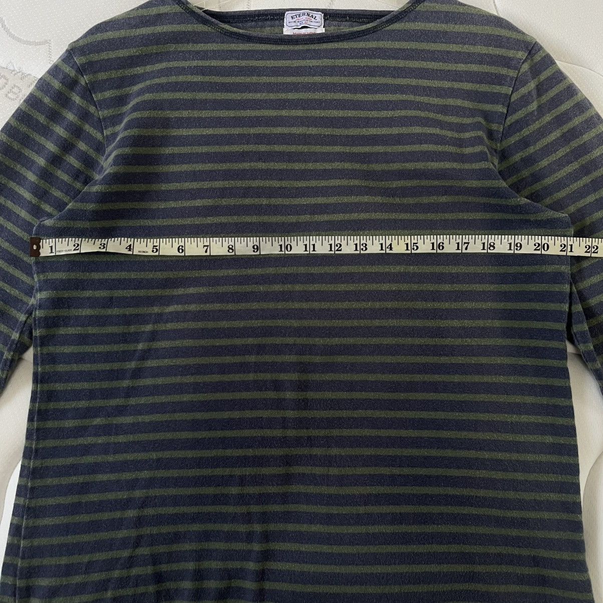 Eternal Rare Vintage Eternal Japan Stripes Longsleeve Tees Size US L / EU 52-54 / 3 - 12 Thumbnail