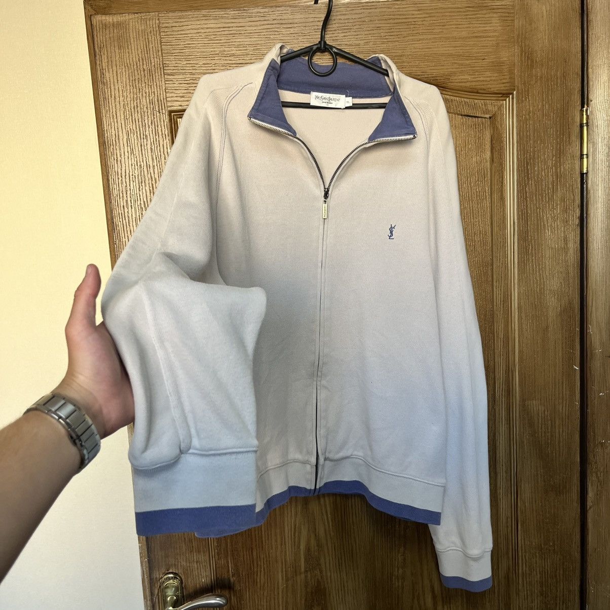 Yves Saint Laurent Vintage Yves Saint Laurent YSL Full zip sweater Size US XXL / EU 58 / 5 - 2 Thumbnail