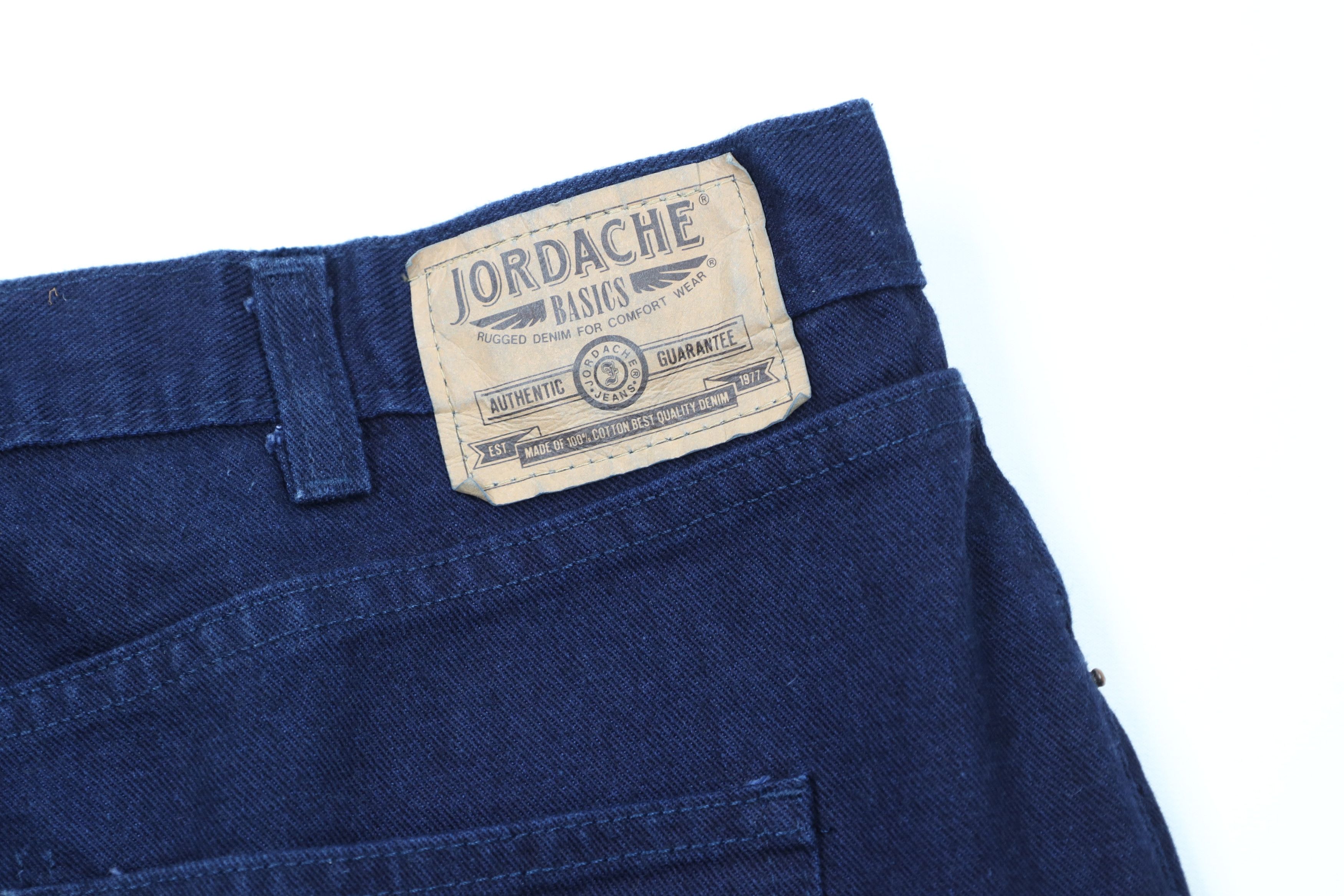 Vintage Deadstock Vintage 90s Streetwear Fit Denim Jean Shorts Jorts Size US 42 / EU 58 - 13 Thumbnail