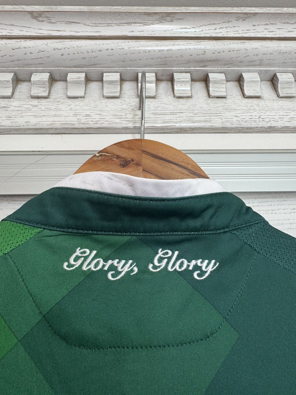 Macron Hibernian Edinburgh 2018-2019 Home Soccer Jersey Kit Shirt Size US M / EU 48-50 / 2 - 10 Thumbnail