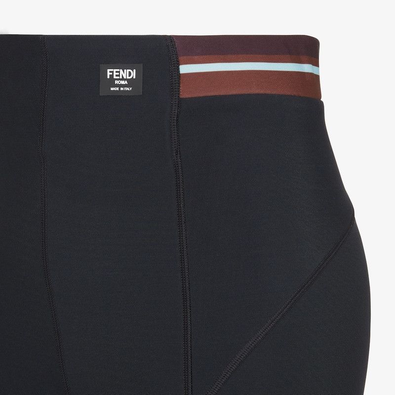 Fendi o1loc1c0426 Leggings in Black Size 26" / US 2 / IT 38 - 3 Thumbnail