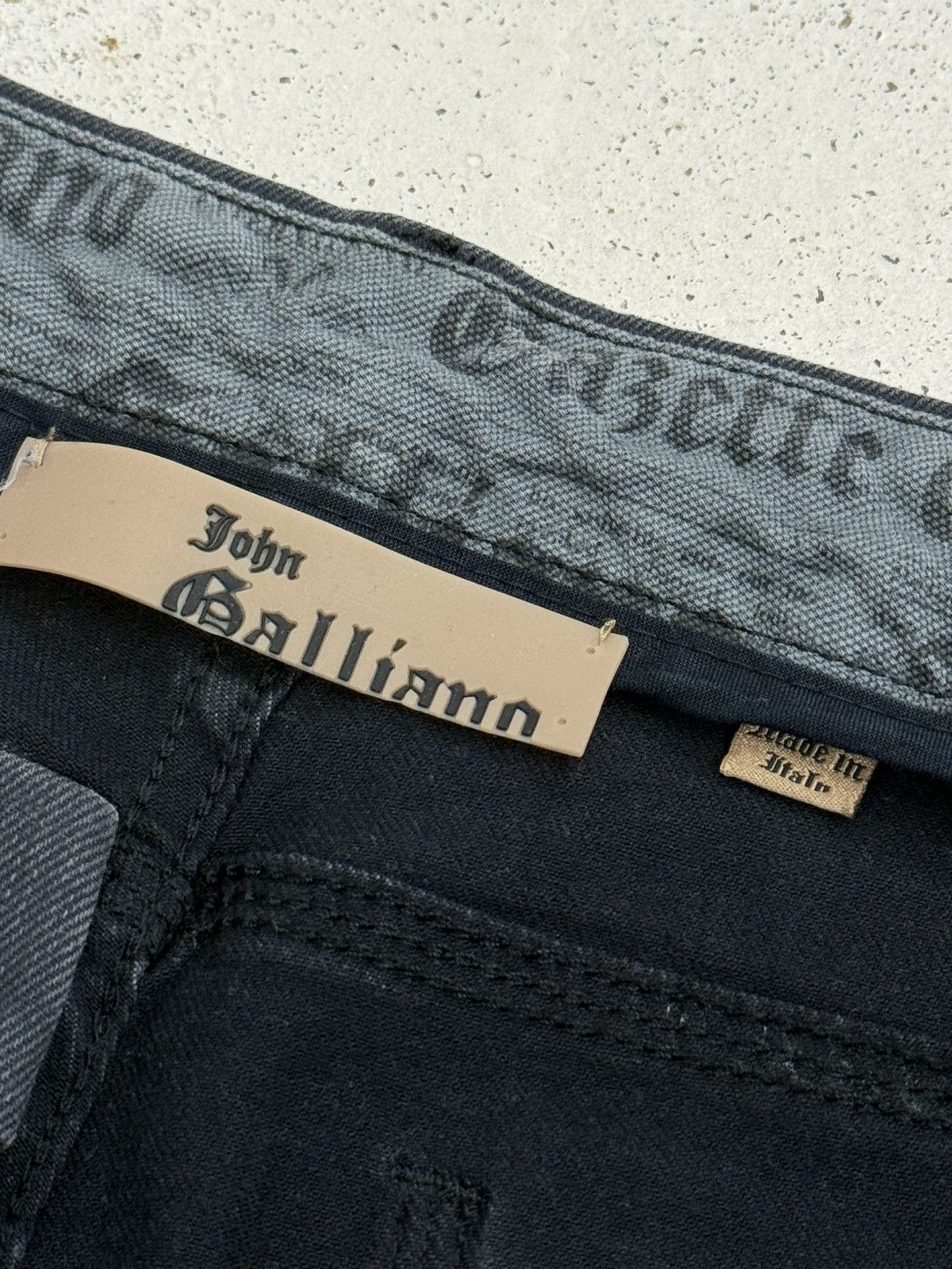 John Galliano John Galliano SS/2008 Revolver Same Pattern Denim Size US 31 - 14 Thumbnail