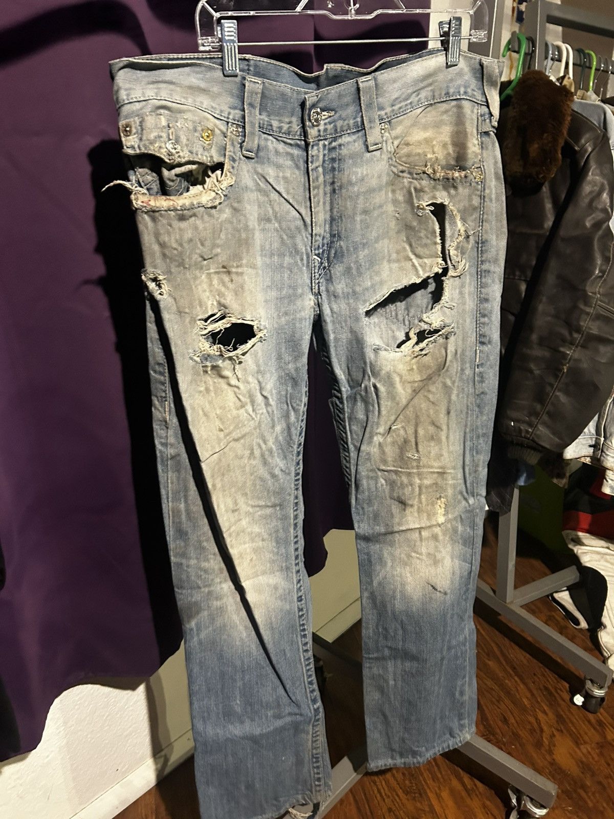 True Religion True Religion Straight Cut Jeans Size US 36 / EU 52 - 1 Thumbnail