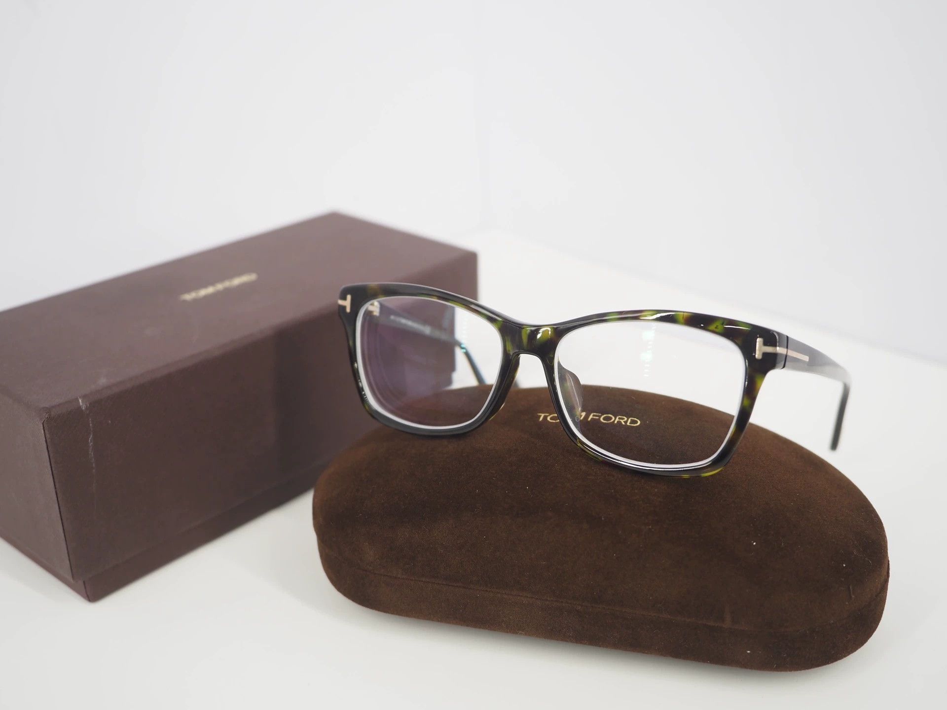Tom Ford TOM FORD TF5424-F Tortoiseshell Glasses Size ONE SIZE - 3 Thumbnail