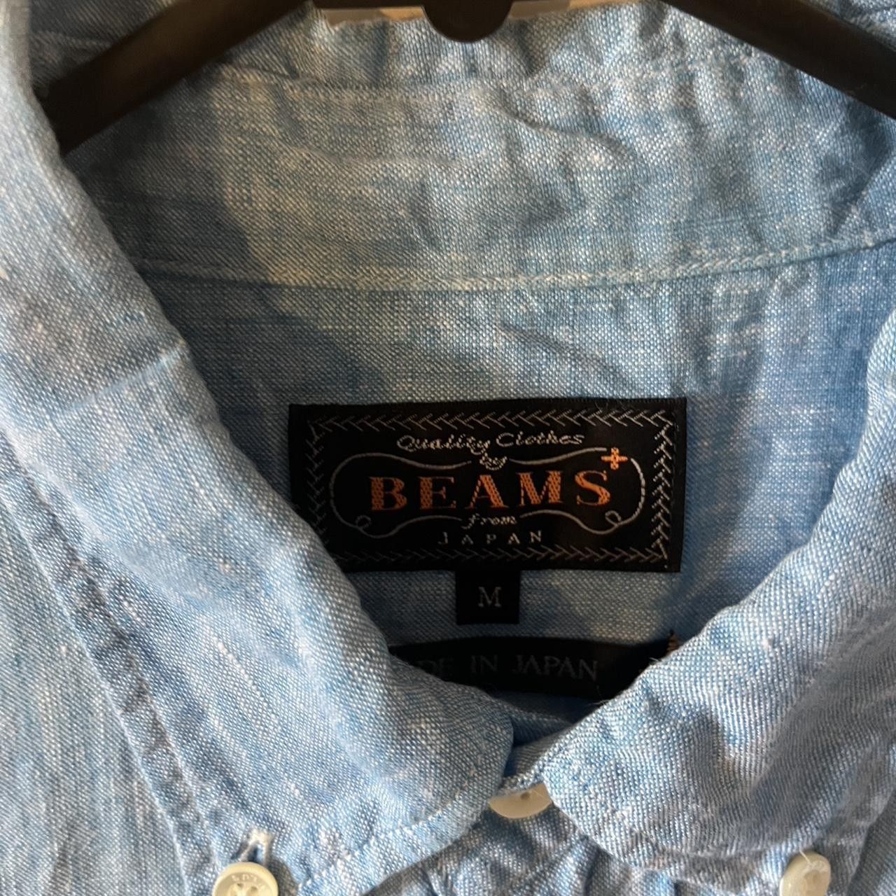 Beams Plus Linen Short Sleeve Shirt Size US M / EU 48-50 / 2 - 3 Thumbnail
