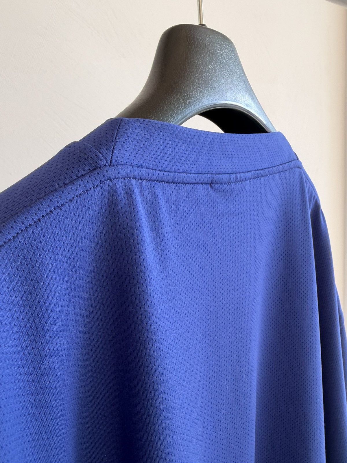 Balenciaga Balenciaga Long Sleeve Technical Mesh Swim Tee Blue Size M Size US M / EU 48-50 / 2 - 9 Thumbnail