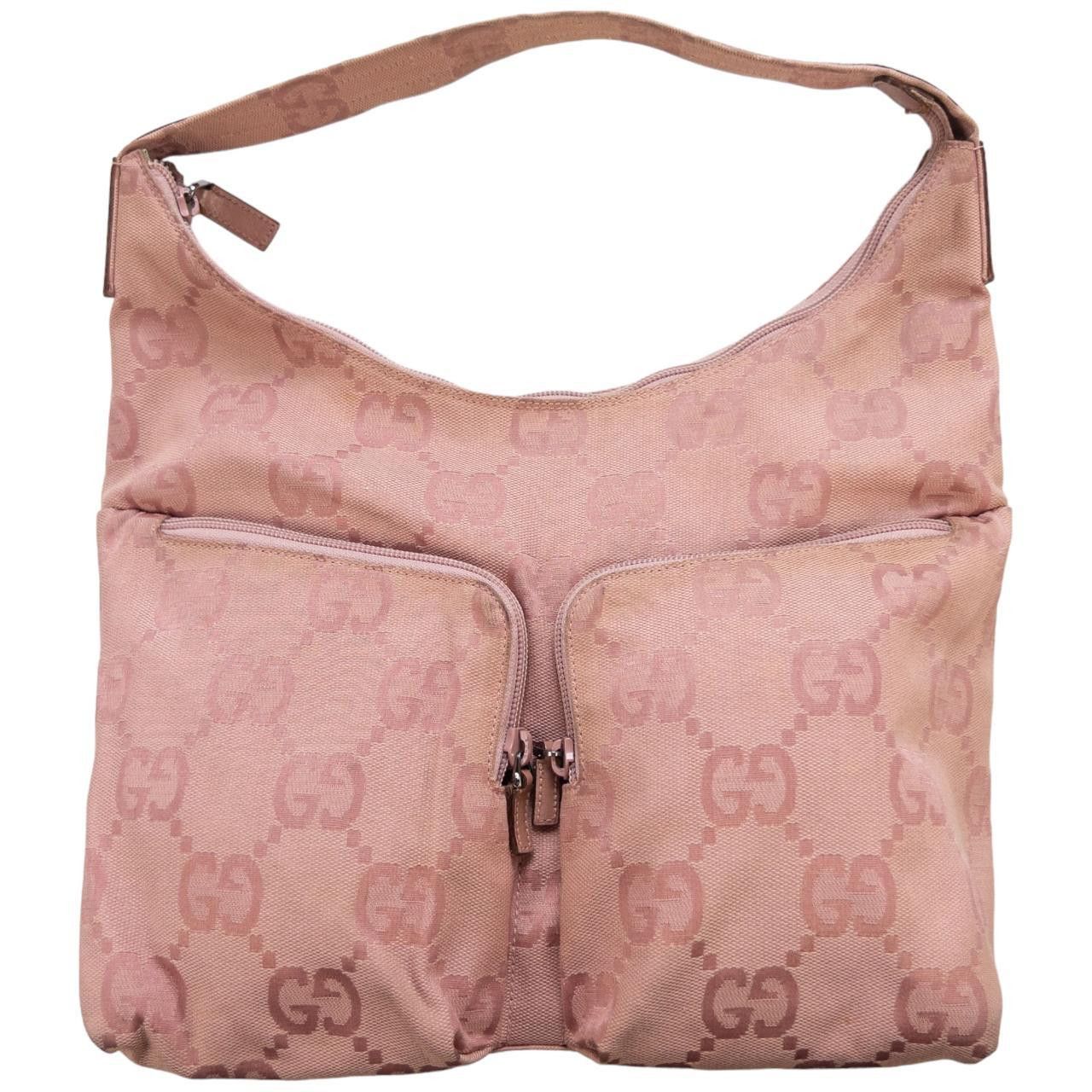 Gucci Vintage Gucci Pocket Monogram Shoulder Bag Size ONE SIZE - 1 Thumbnail