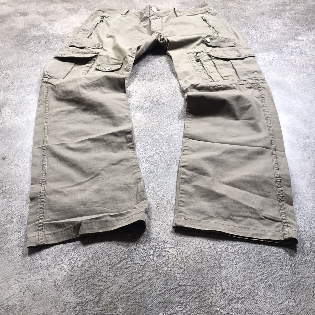 Oakley × Vintage Vintage 90s Oakley Software Khaki Parachute Cargo