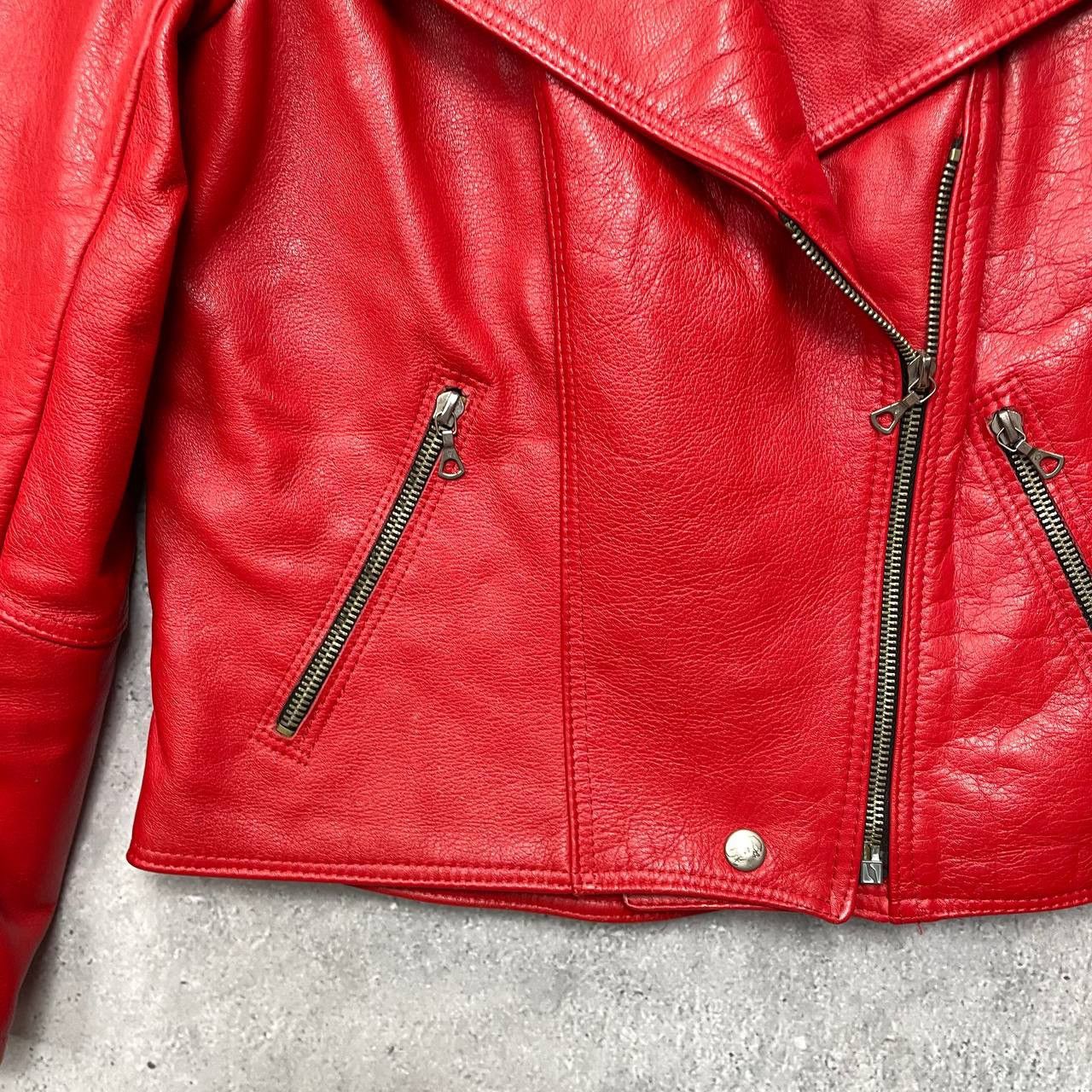 Vintage Vintage 70s 80s Furygan Motorcycle Leather Jacket Women’s 42 Size M / US 6-8 / IT 42-44 - 6 Thumbnail