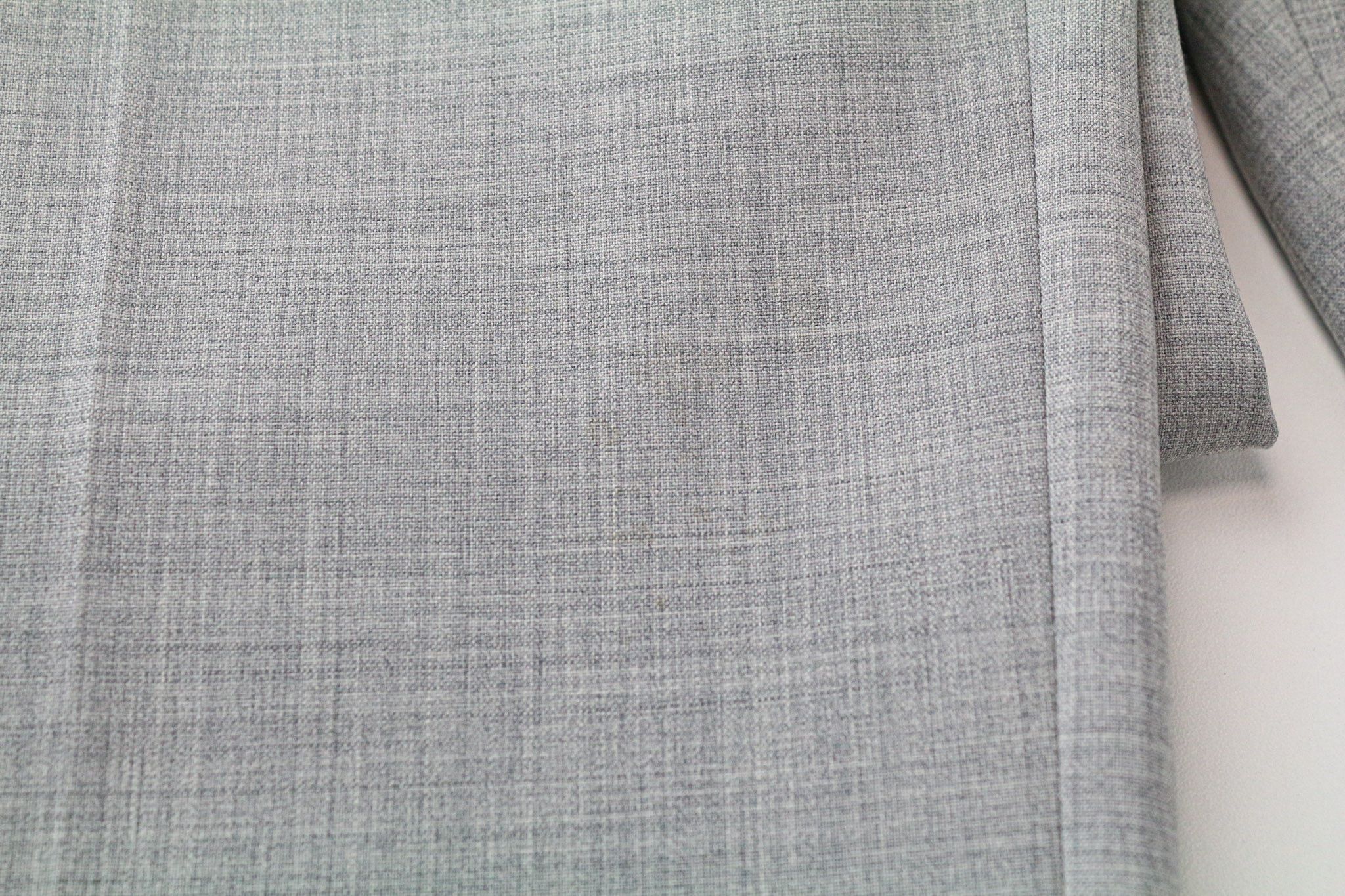 Suitsupply SOHO TURN UP UK44R Grey Melange Slim Wool Trousers 75323 Size 44R - 11 Thumbnail