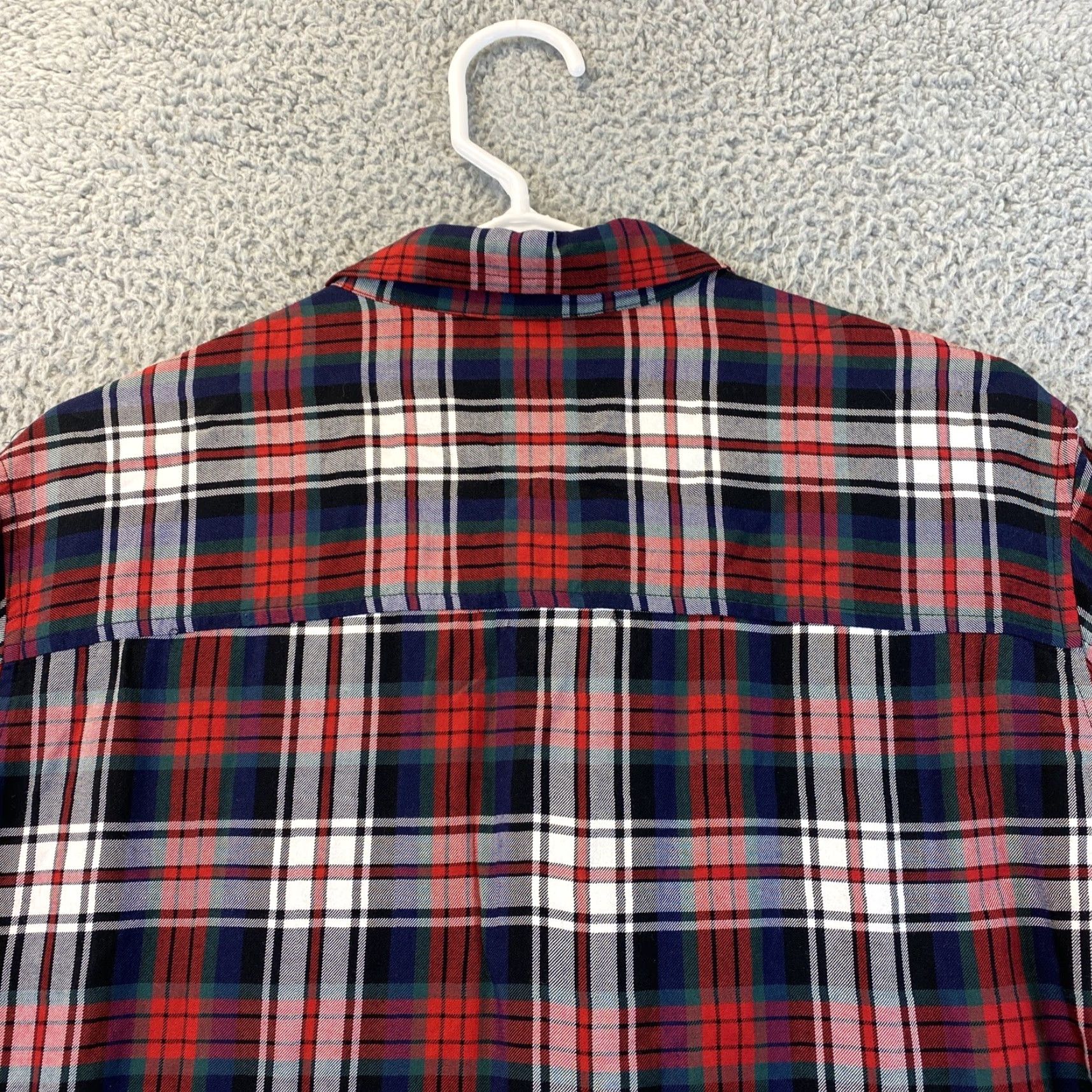 Eddie Bauer Eddie Bauer Shirt Womens Small Red Plaid Flannel Long Sleeve Button Casual Cotton Blend 72-12 Womens Size S / US 4 / IT 40 - 7 Thumbnail