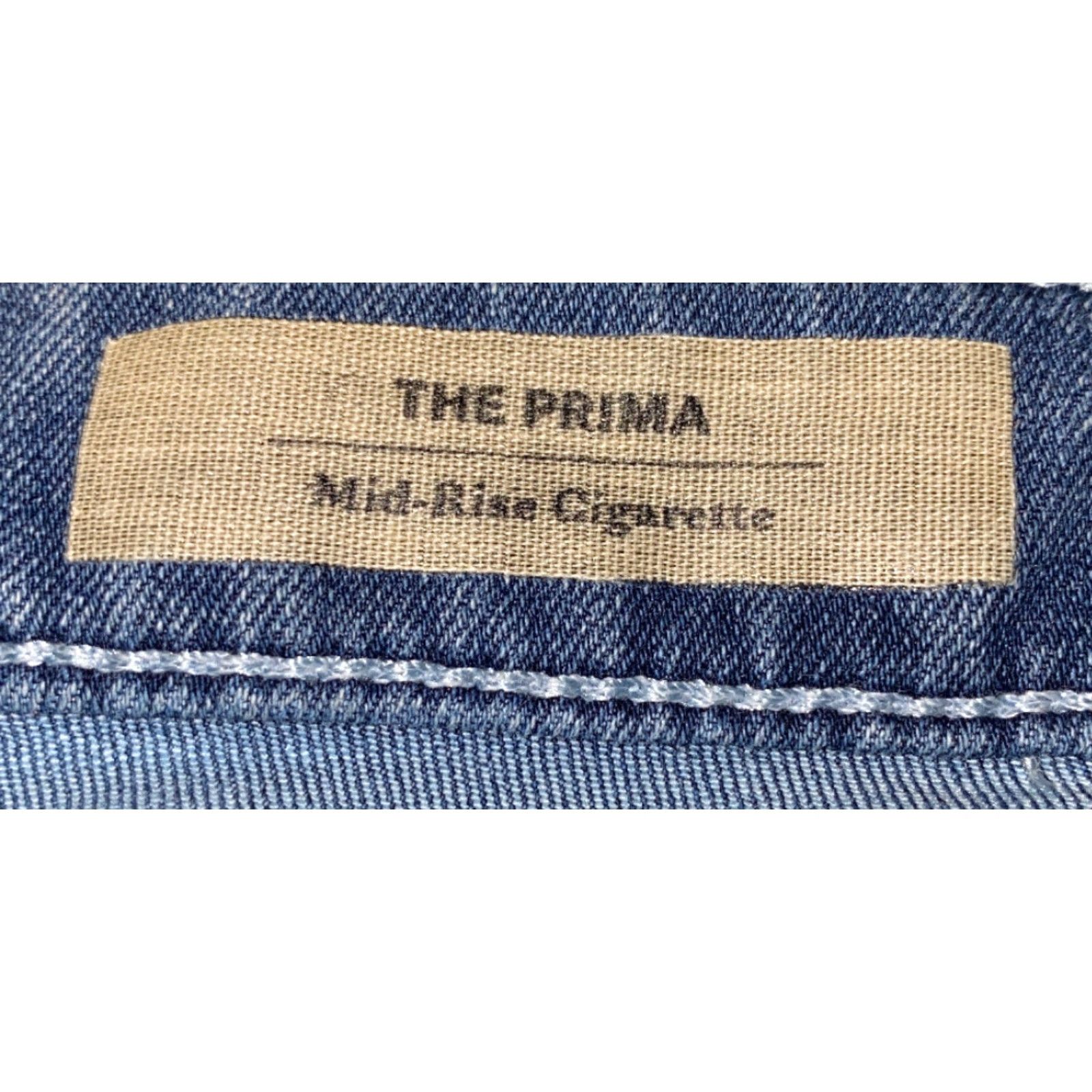Vintage VINTAGE No | Adriano Goldschmied | Jeans | Men | 34 In | Blue | The Prima Mid Rise Cigarette Jeans | 90s? (not vintage) | Mens Size US 34 / EU 50 - 6 Thumbnail