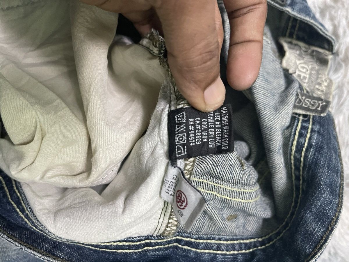 Stussy VINTAGE STUSSY BAGGY DENIM PANT RARE DESIGN Size US 35 - 16 Thumbnail
