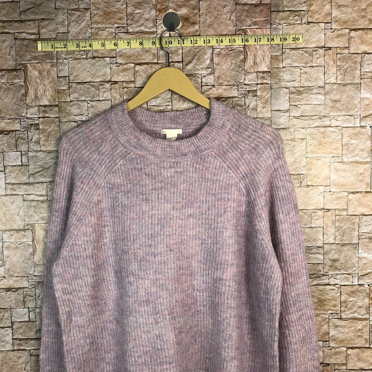 Homespun Knitwear × Japanese Brand Basic Pink Knitwear #A774 Size M / US 6-8 / IT 42-44 - 2 Thumbnail