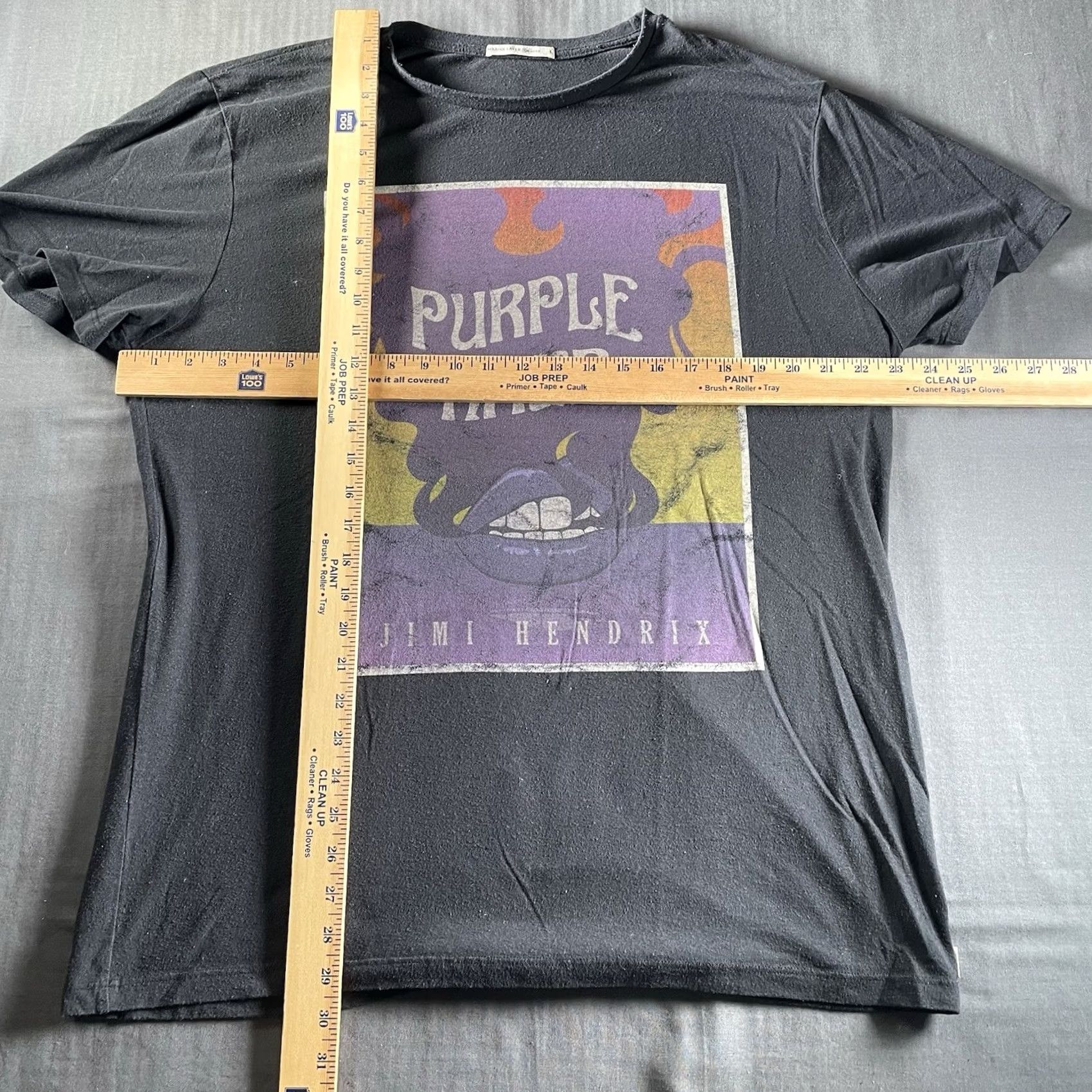 Marine Layer Jimi Hendrix Shirt Mens L Marine Layer Purple Haze Art T-Shirt Short Sleeve Crew Neck Black Cotton Navy? Size US L / EU 52-54 / 3 - 5 Thumbnail