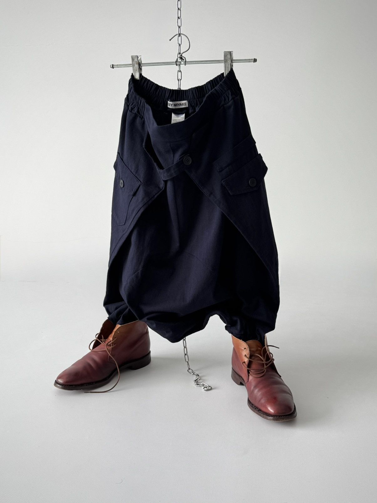 Issey Miyake 2000s Issey Miyake Draped Balloon Pants Size US 30 / EU 46 - 1 Thumbnail