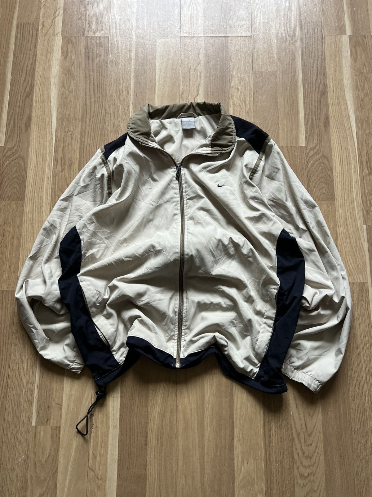 Nike Nike vintage windbreaker y2k style beige drill hype Size US L / EU 52-54 / 3 - 2 Thumbnail