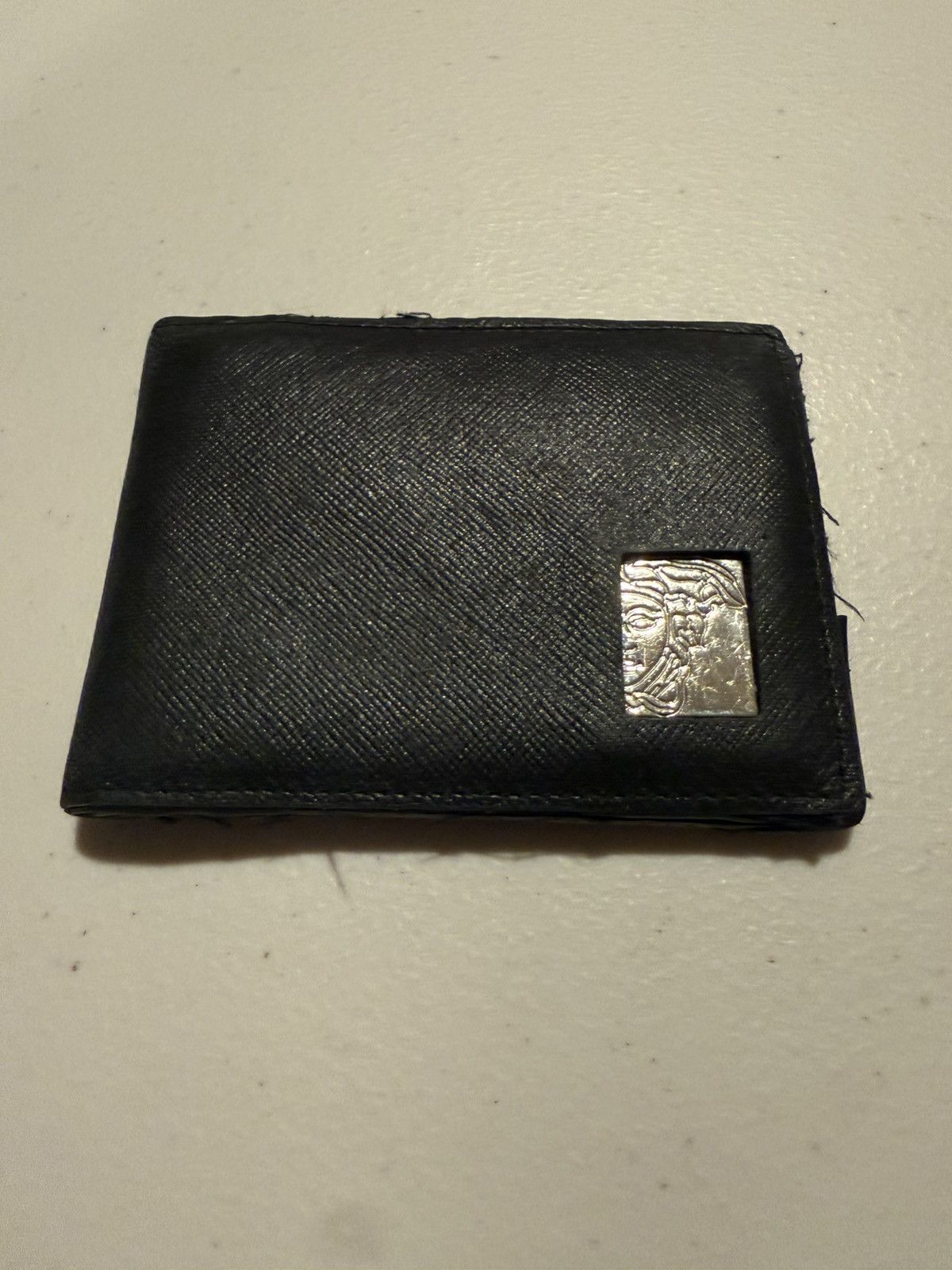 Versace medusa insignia saffiano leather wallet | versace Size ONE SIZE - 1 Thumbnail