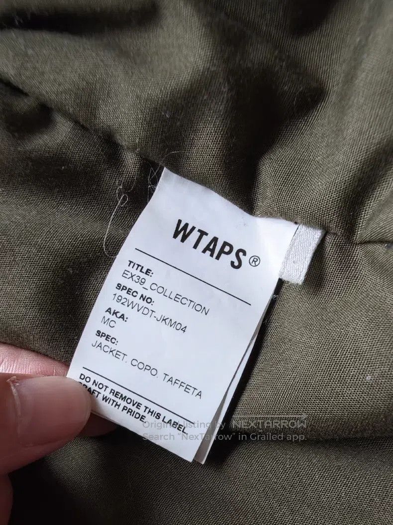 Wtaps Wtaps Military Style Cotton Shirt Size US S / EU 44-46 / 1 - 3 Thumbnail