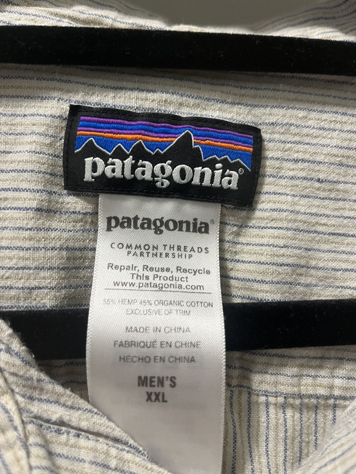 Patagonia Patagonia hemp blend button up shirt men’s XXL Size US XXL / EU 58 / 5 - 3 Thumbnail