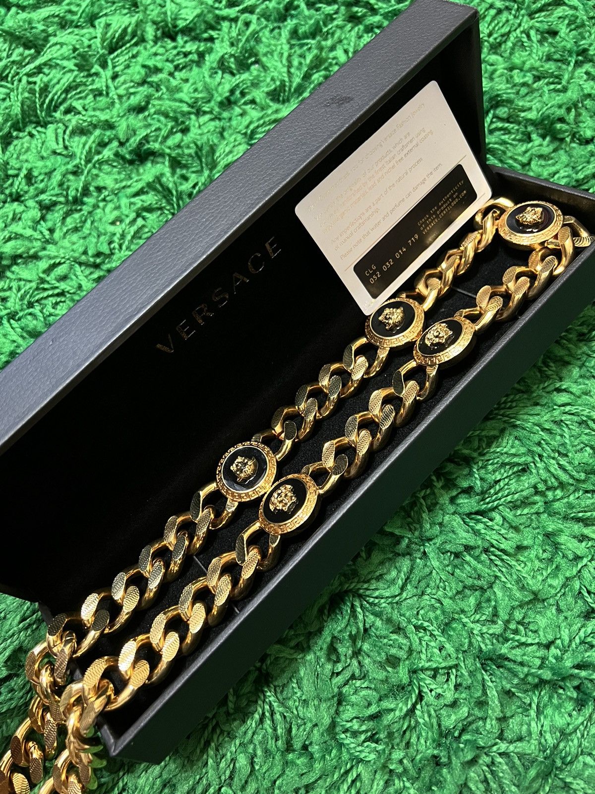 image of Versace Necklace in Gold, Women's