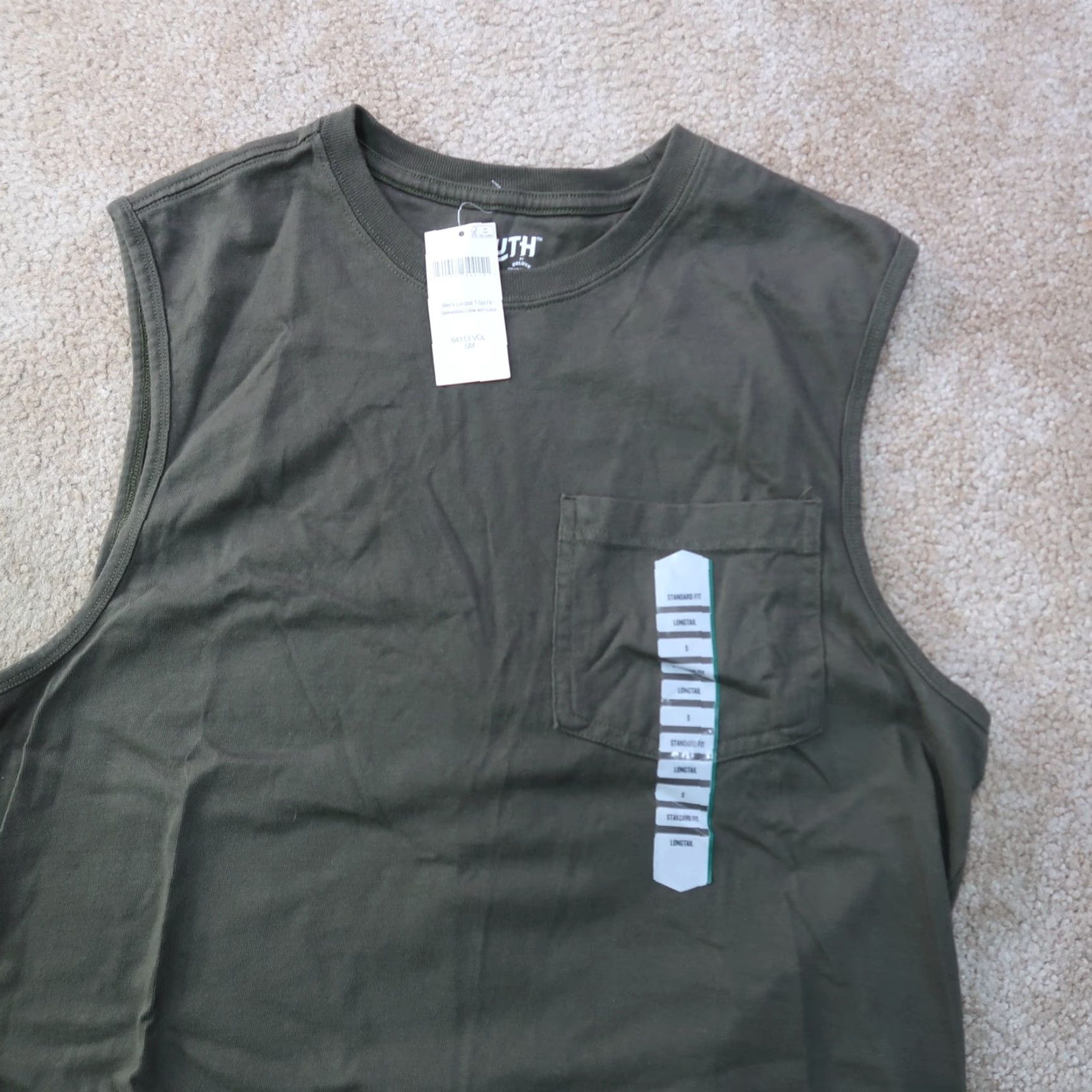 Vintage Duluth T-Shirt Men’s Small Green Sleeveless Workwear Vintage No Size US S / EU 44-46 / 1 - 2 Thumbnail