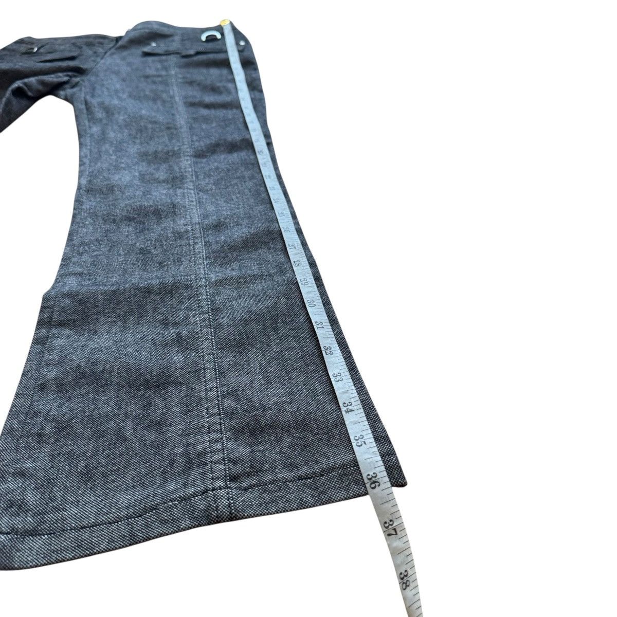 Moschino Moschino Jeans Flare Bushpant Denim Size 29" - 19 Thumbnail