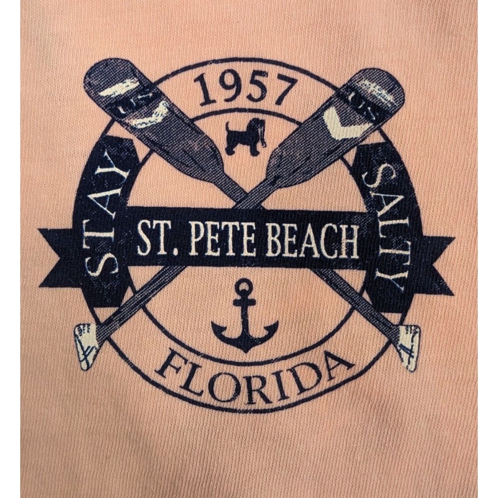 Vintage VINTAGE U.S. St. Pete Beach Florida Vacation Long Sleeve T-Shirt Trip Souvenir Men S Pink Cotton Inktastic Shirt Size US S / EU 44-46 / 1 - 4 Thumbnail