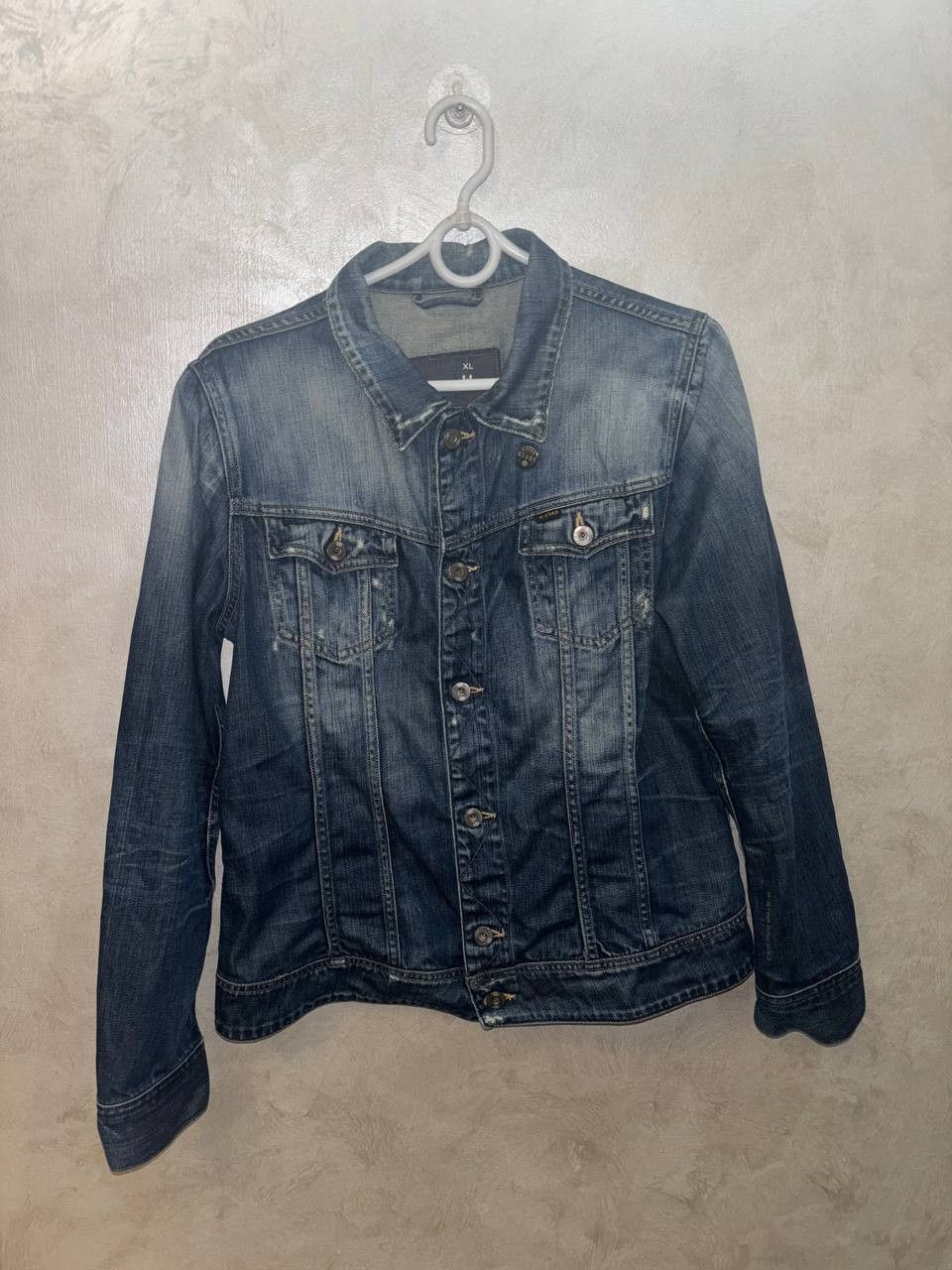 G-Star Vintage G-Star RAW 3301 Trucker Denim Blue Jacket Size US M / EU 48-50 / 2 - 12 Thumbnail
