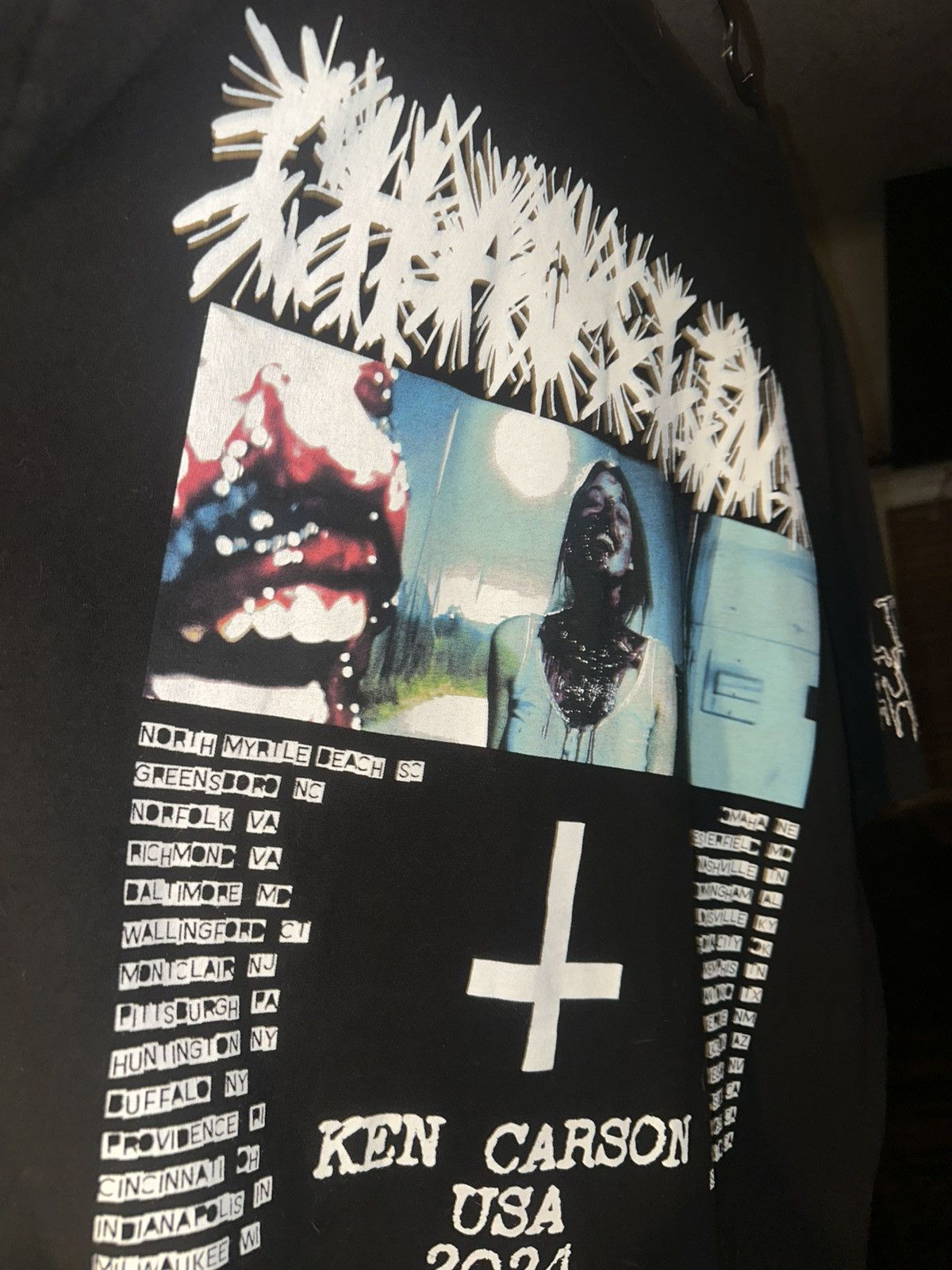 Ken Carson Ken Carson tour shirt Size US XXL / EU 58 / 5 - 2 Thumbnail