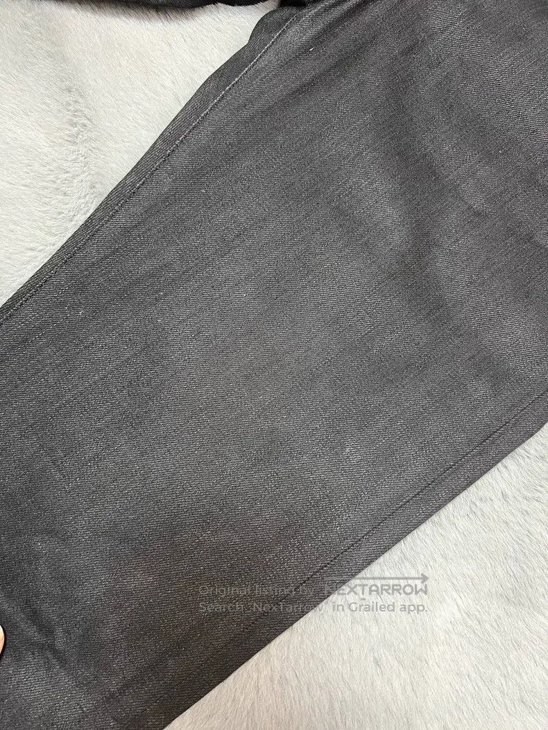 Saint Laurent Paris Saint Laurent Paris Basic Black Denim Jeans Size US 32 / EU 48 - 5 Thumbnail