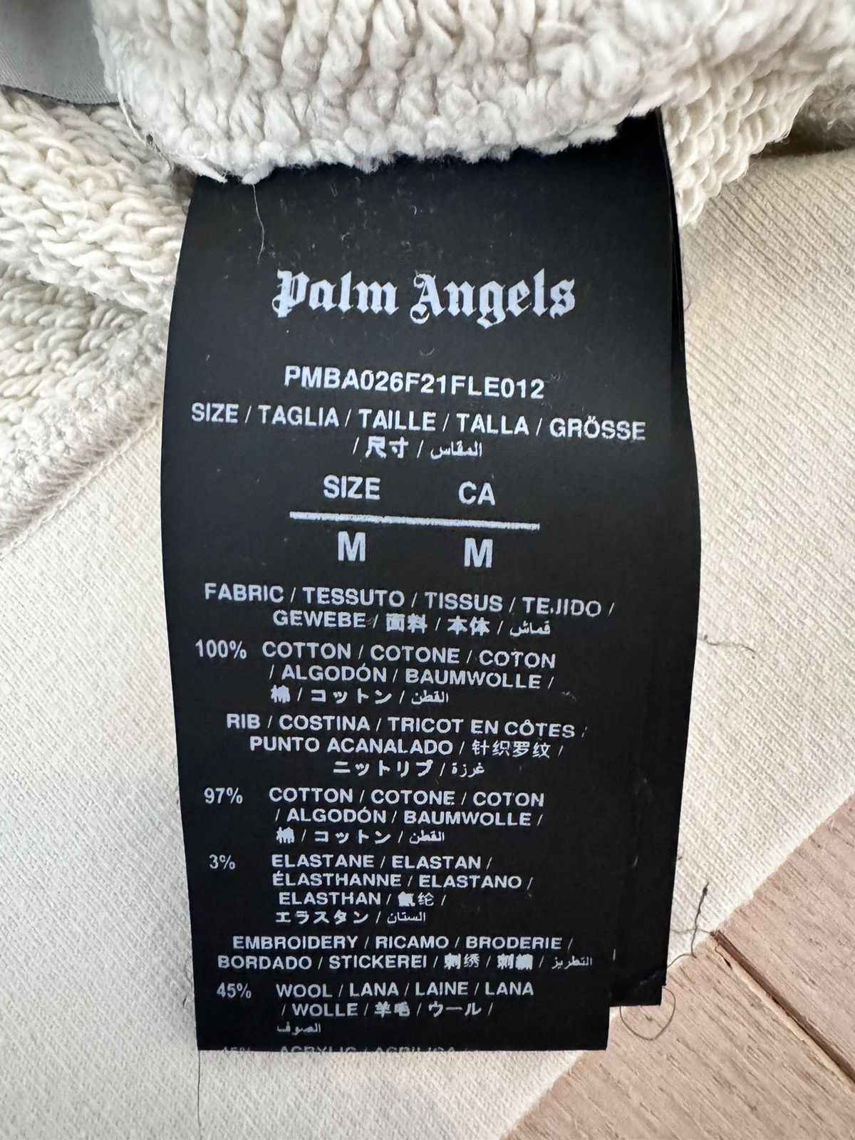 Palm Angels Palm angels spray bear crewneck Size US M / EU 48-50 / 2 - 5 Thumbnail