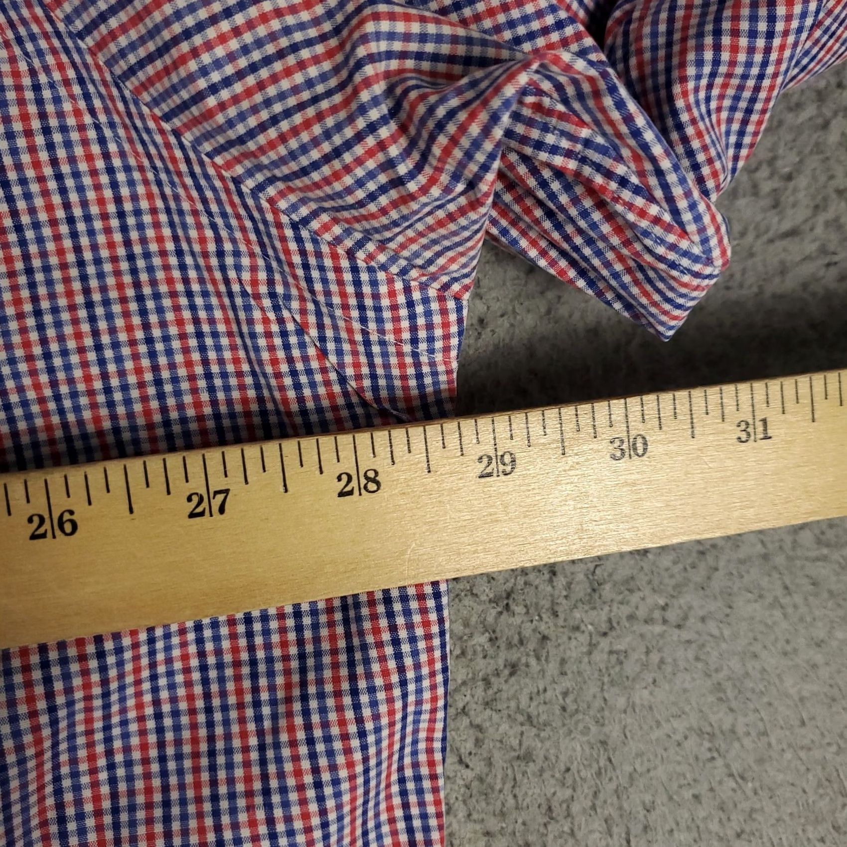 Ralph Lauren Ralph Lauren Shirt Mens XL Blue Check Button-Up Long Sleeve Casual Formal Wrist logo Pocket Size US XL / EU 56 / 4 - 7 Thumbnail