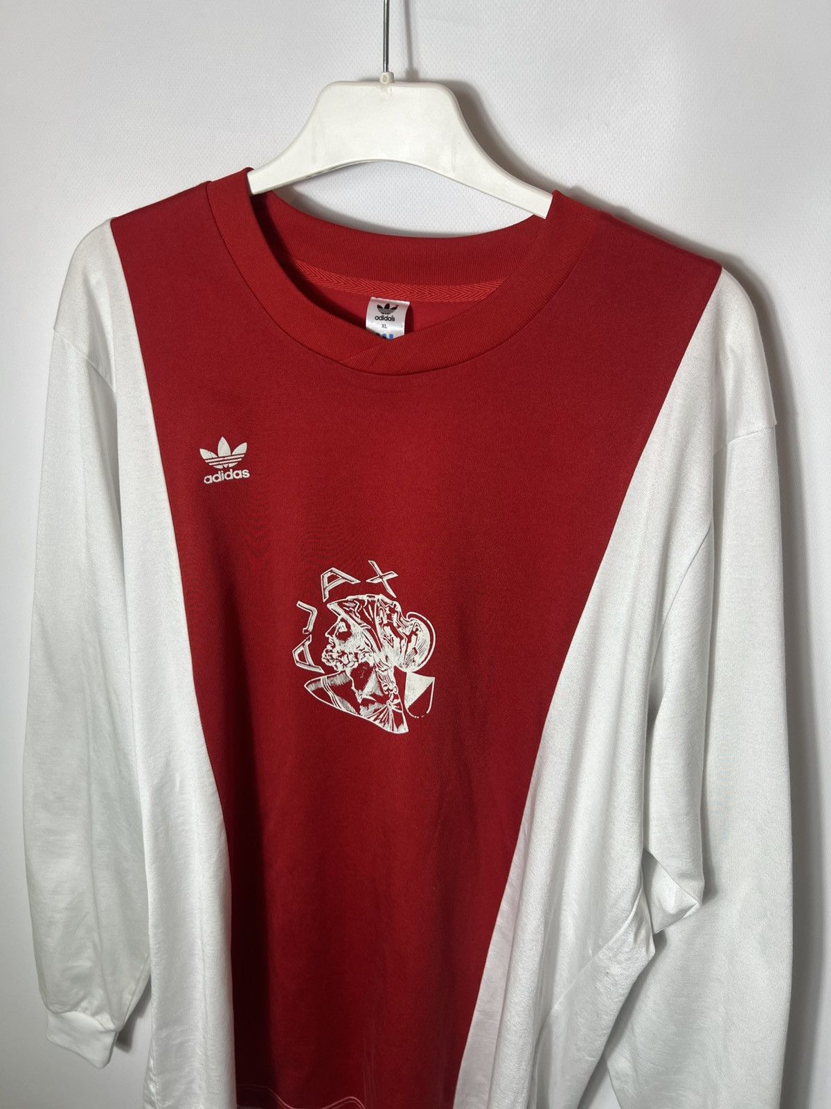 Adidas Vintage Adidas Ajax Long Sleeve Jersey Retro Style IN4723 Size US XL / EU 56 / 4 - 2 Thumbnail