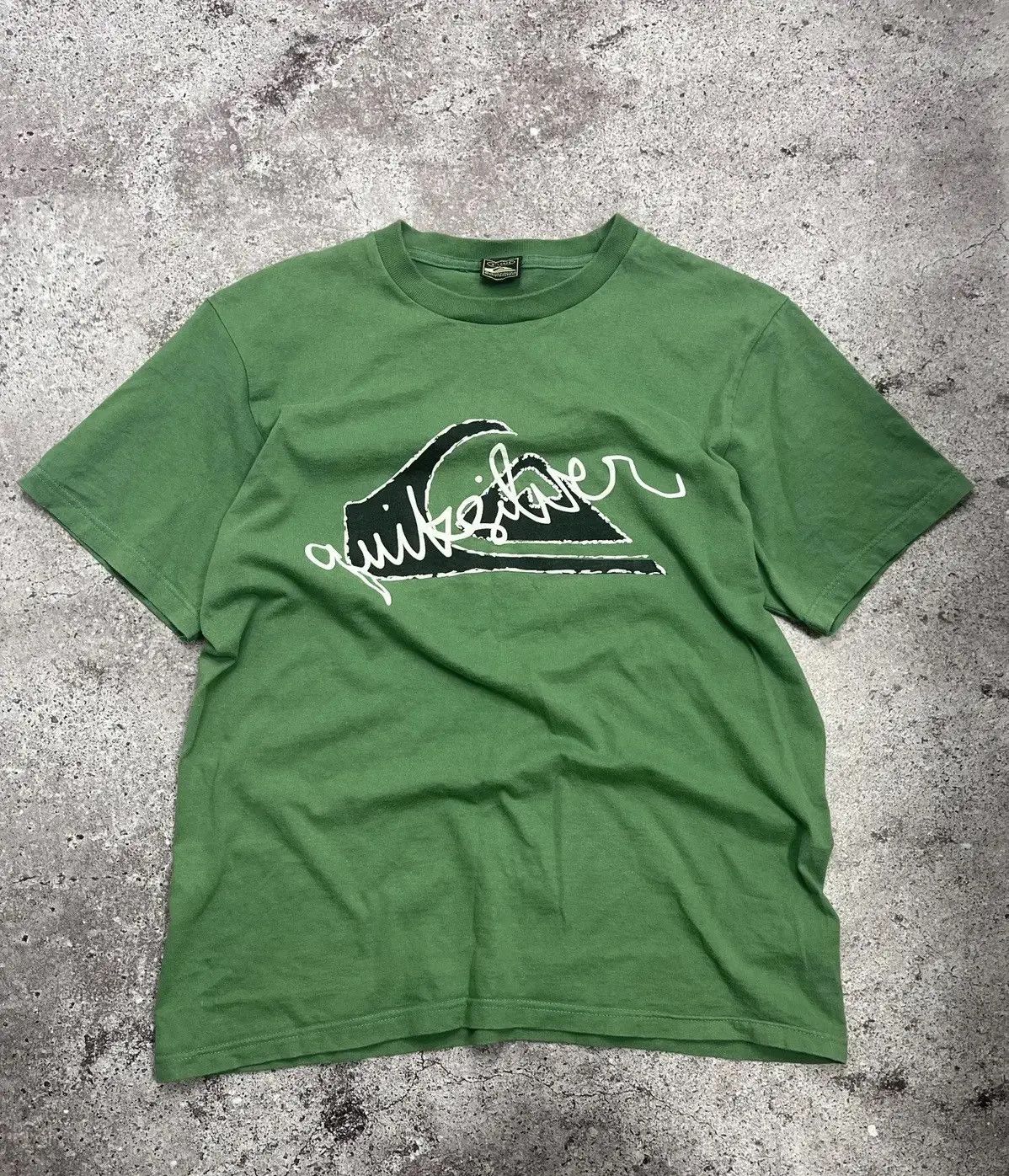Quiksilver Quicksilver Vintage Green XL Surf T-Shirt Size US XL / EU 56 / 4 - 3 Thumbnail