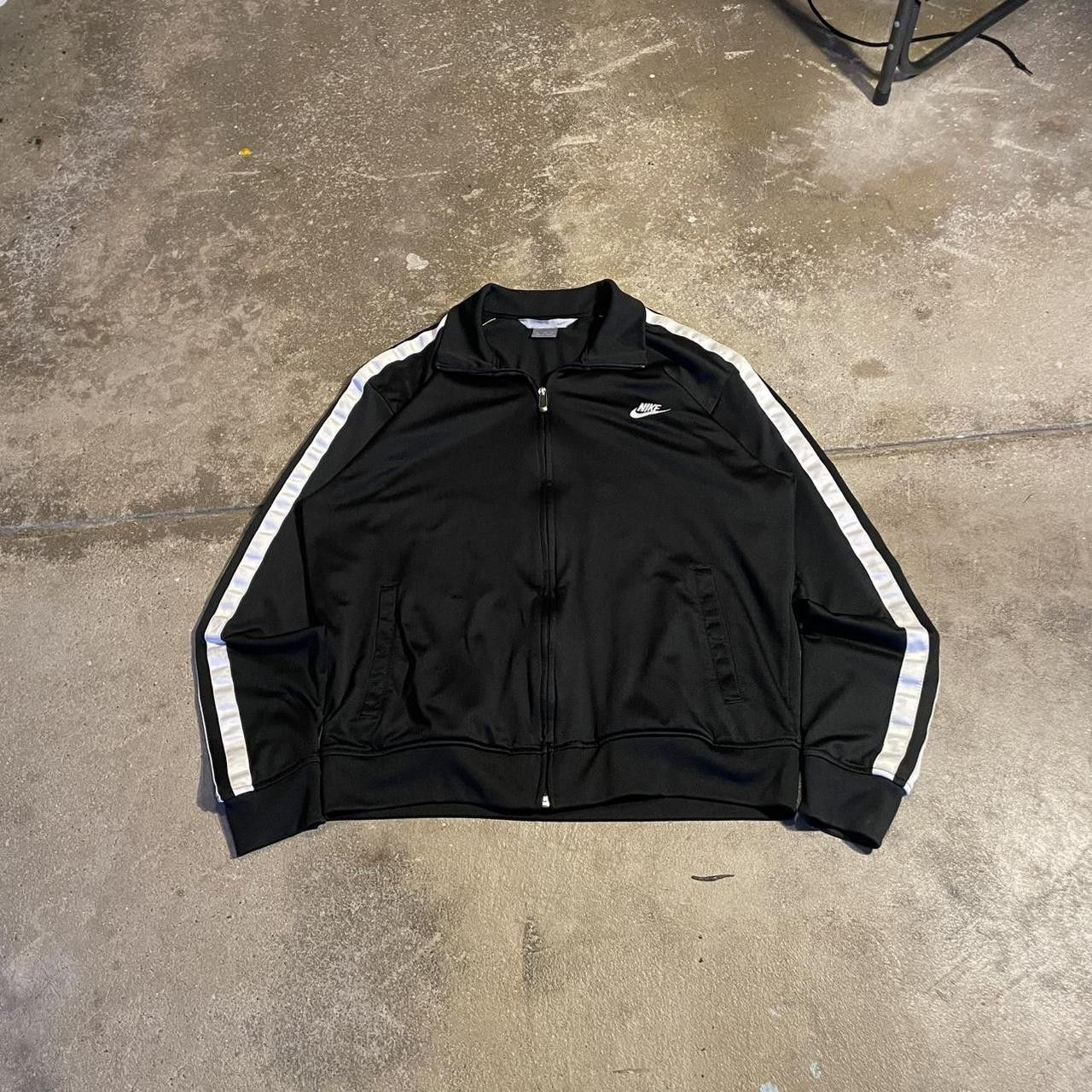 Nike Vintage 2000s Nike Zip Up Jacket Size XL Size US XL / EU 56 / 4 - 1 Thumbnail