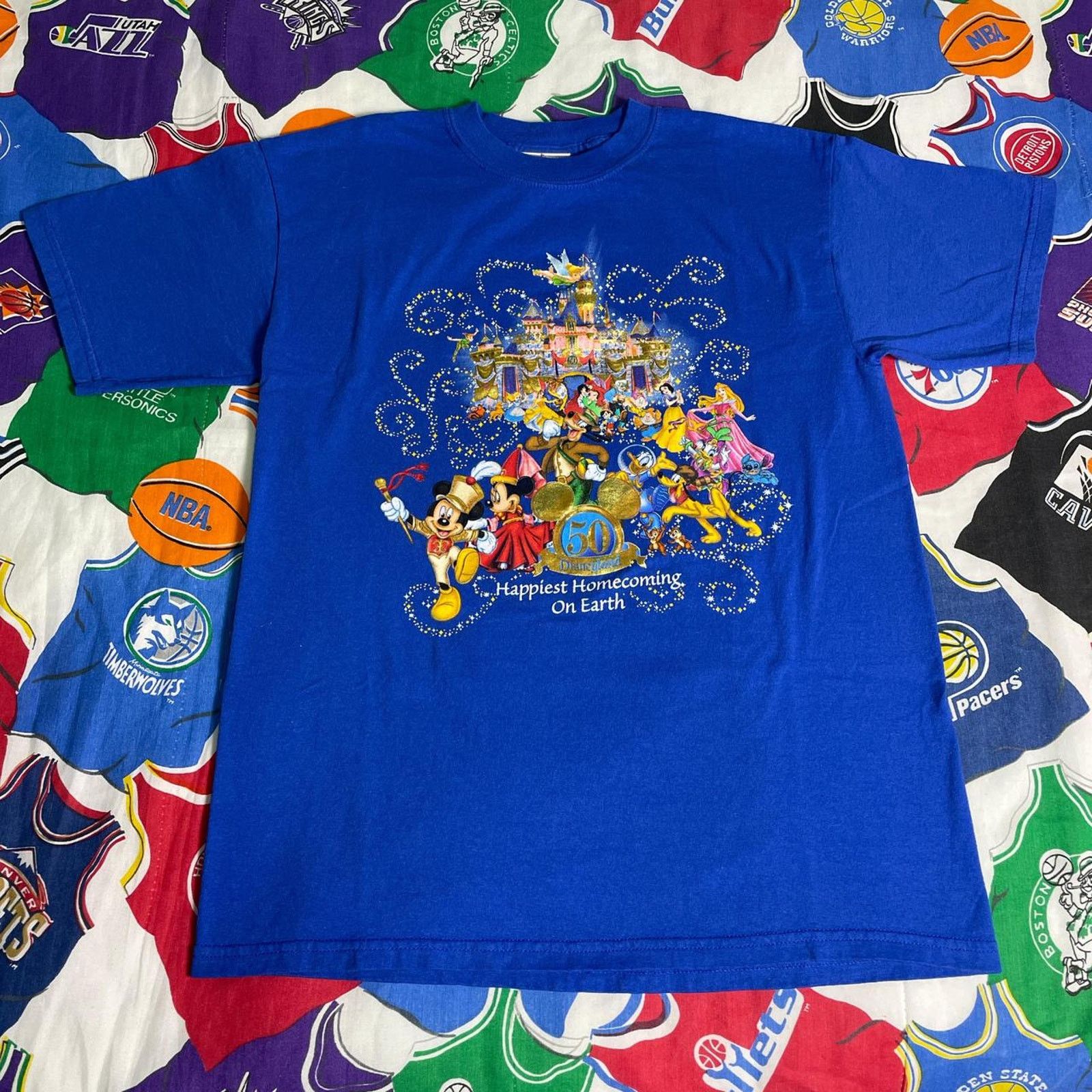 Disney × Vintage Vintage Y2K Disney Disneyland Homecoming Mickey Princess Tee Size US M / EU 48-50 / 2 - 1 Thumbnail