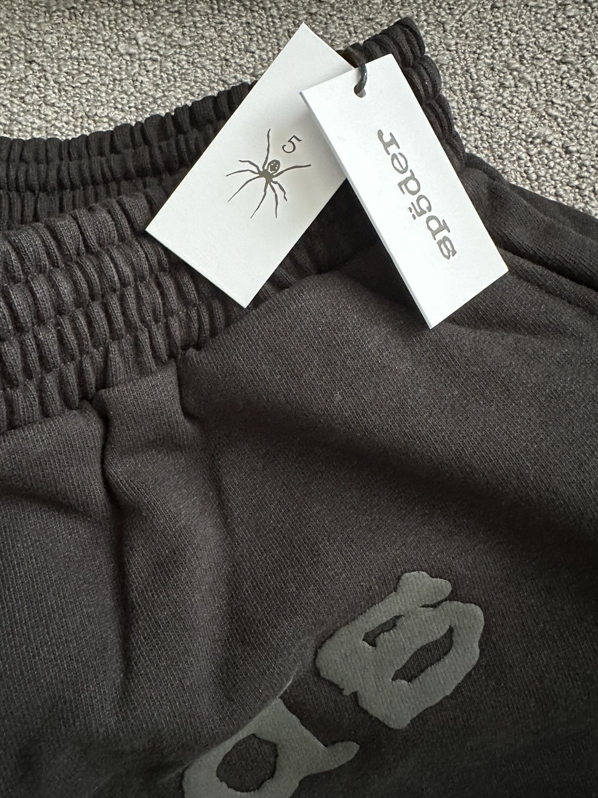 Sp5der Spider Worldwide SP5DER OG Web V2 Phantom Sweatshort Size US 32 / EU 48 - 12 Thumbnail