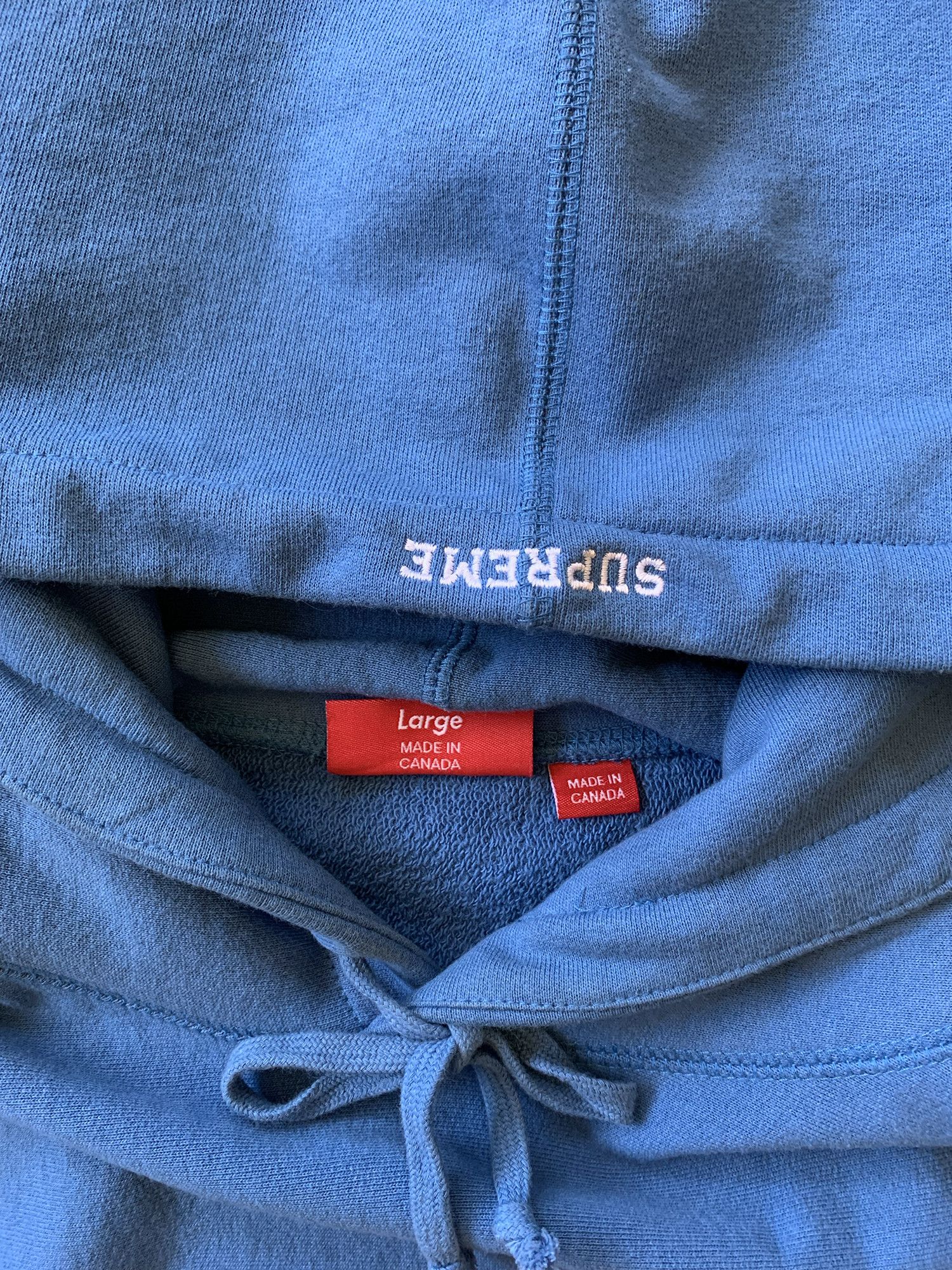 Supreme Supreme Thrasher Flame Hooded Sweatshirt Blue Large SS15 Size US L / EU 52-54 / 3 - 5 Thumbnail