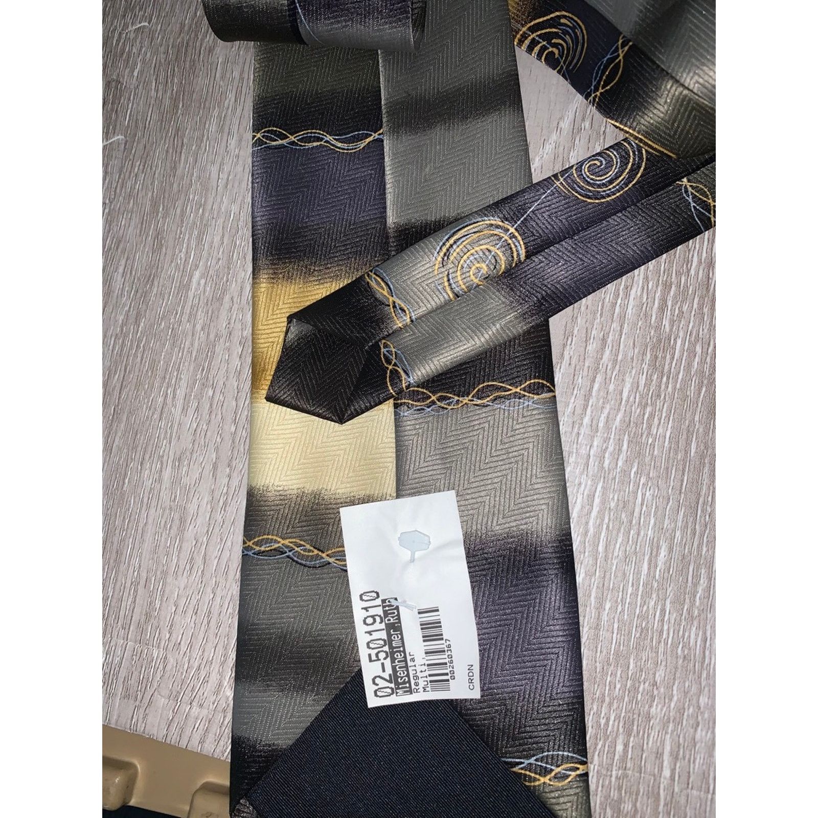 The Unbranded Brand Men's Geometric Tie Set 4pc Multicolor Business/Special Size ONE SIZE - 3 Thumbnail