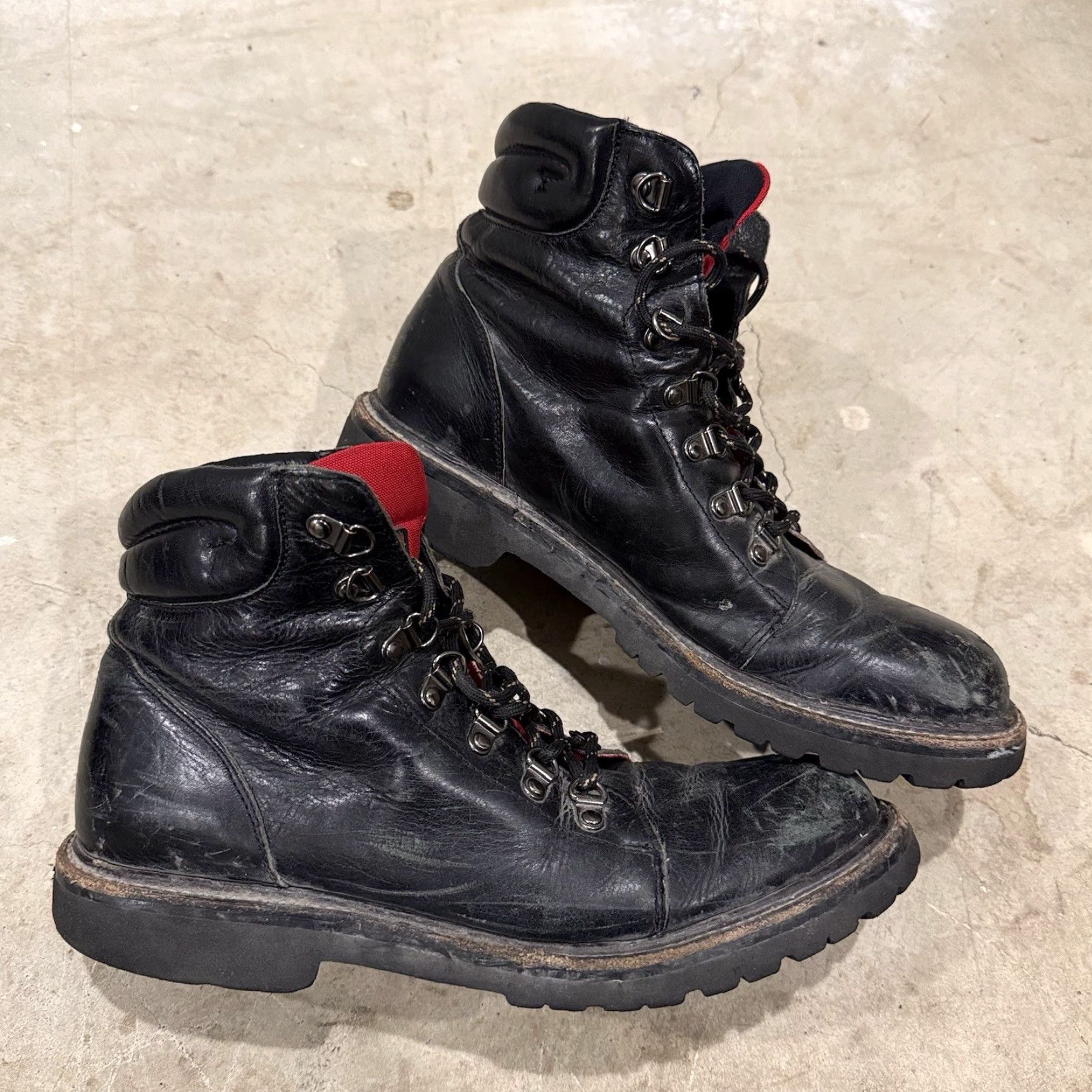 Vintage VINTAGE Wolverine Copeland Hiking Boots Genuine Leather Mens US 9 Black Size US 9 / EU 42 - 2 Thumbnail